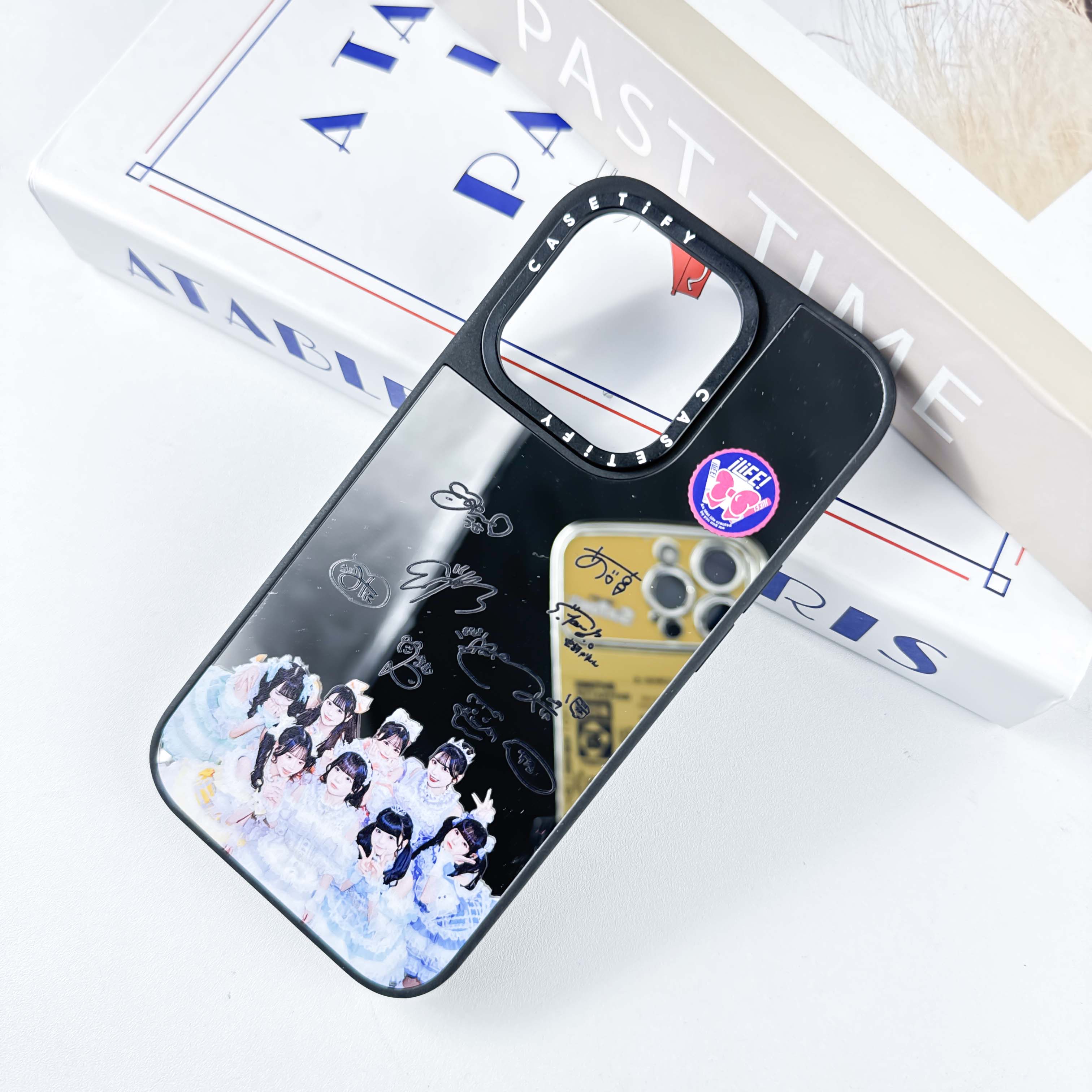 マットバンパー×ミラー スマホケース【iLiFE!】