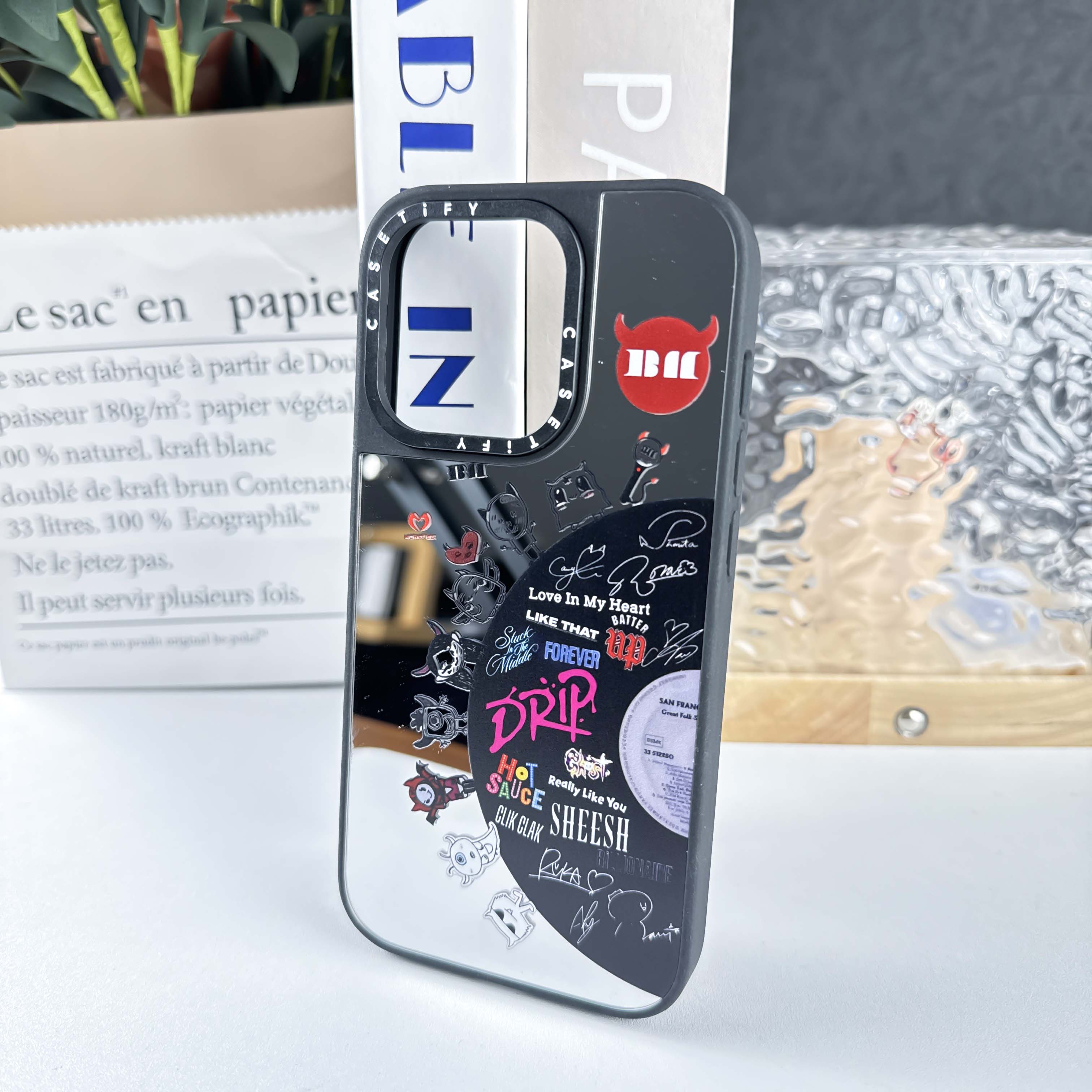 マットバンパー×ミラー スマホケース【BABYMONSTER】