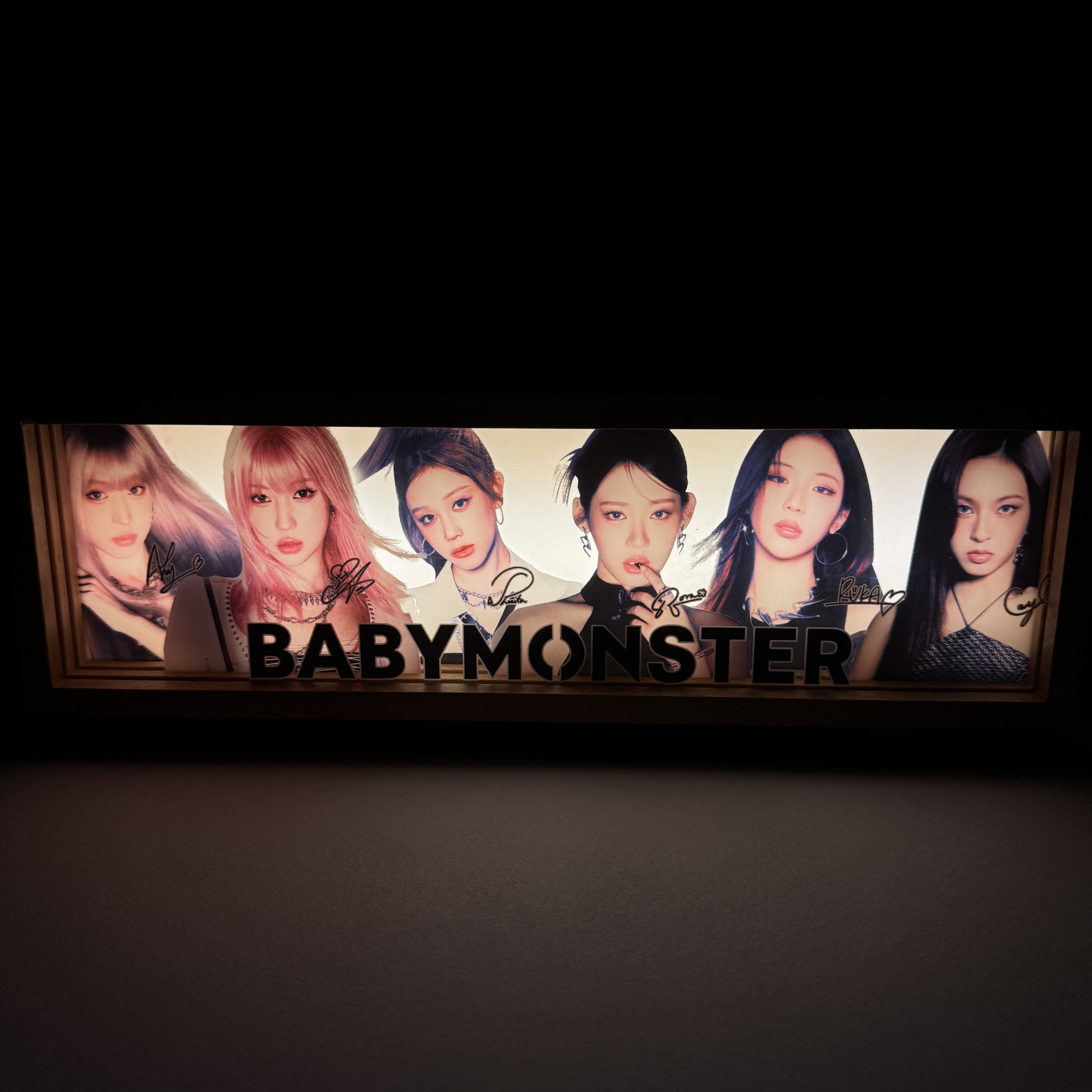 3Dナイトライト【BABYMONSTER/WE GO UP】