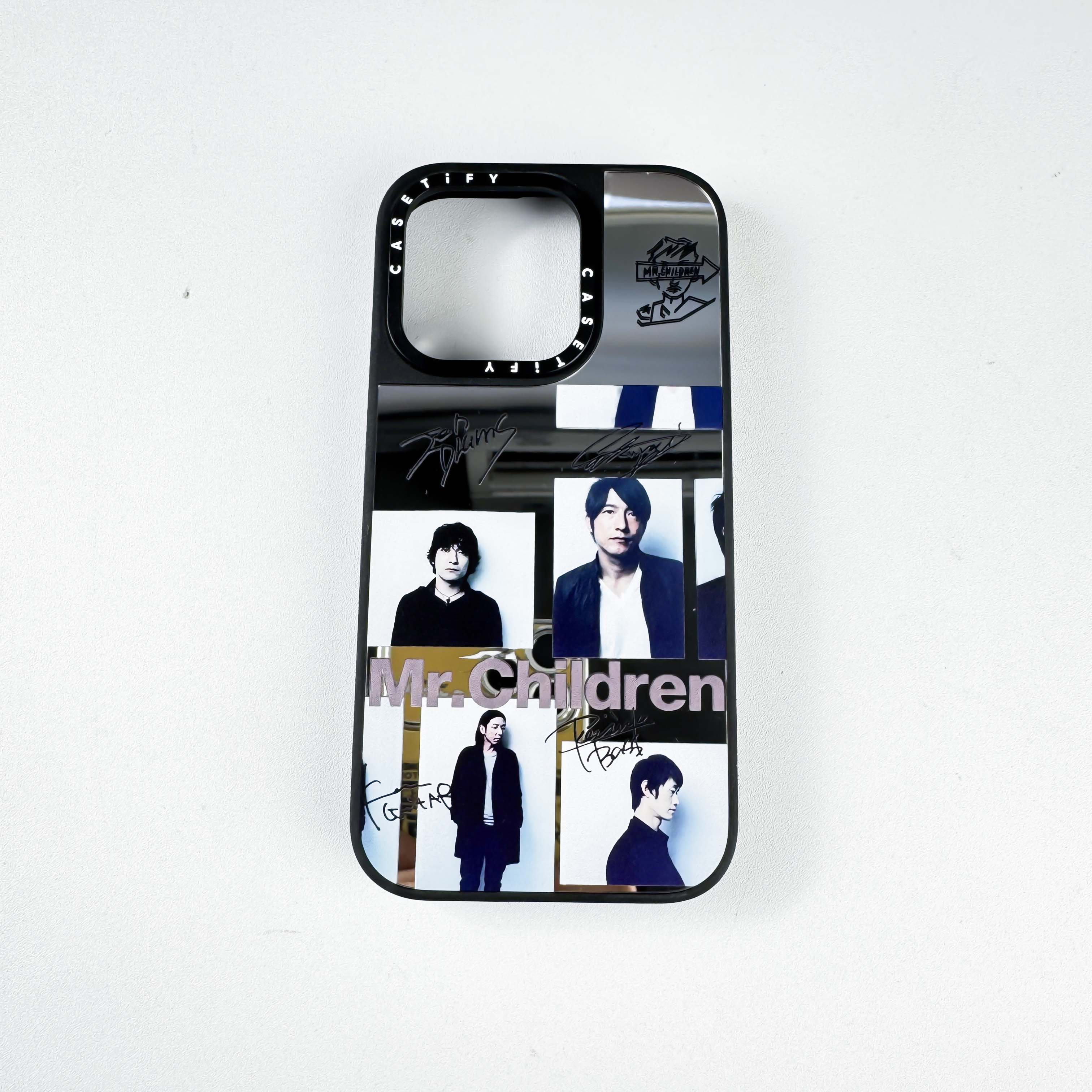 マットバンパー×ミラー スマホケース【Mr.Children】
