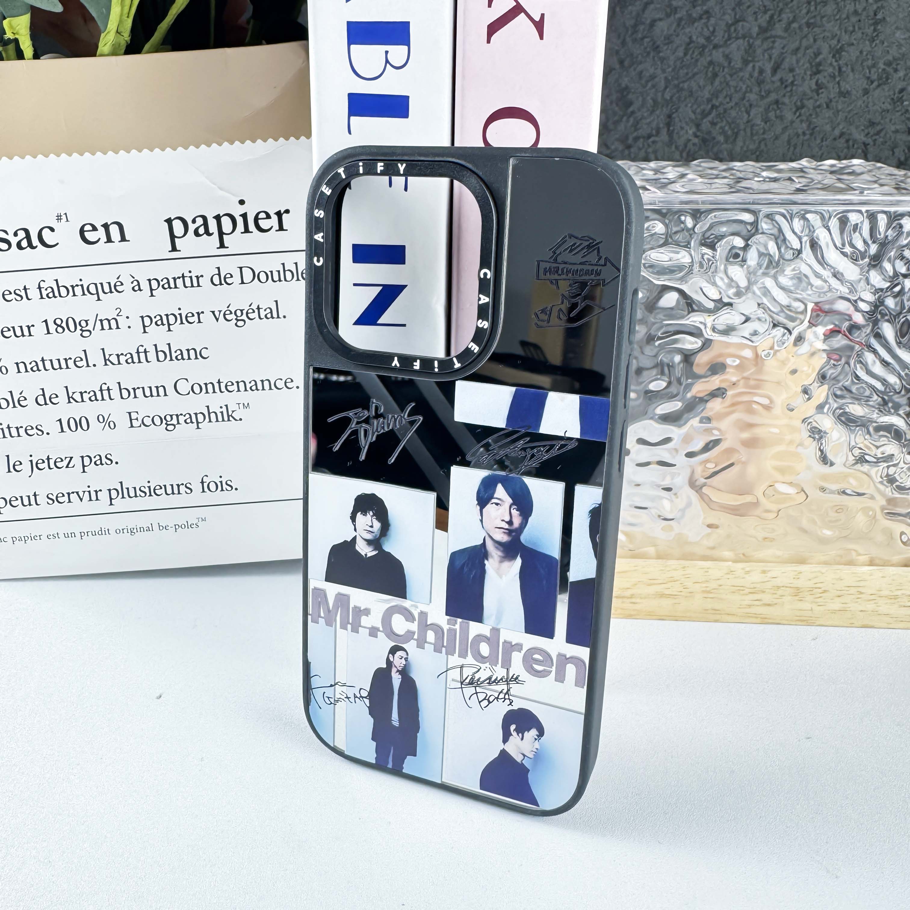 マットバンパー×ミラー スマホケース【Mr.Children】