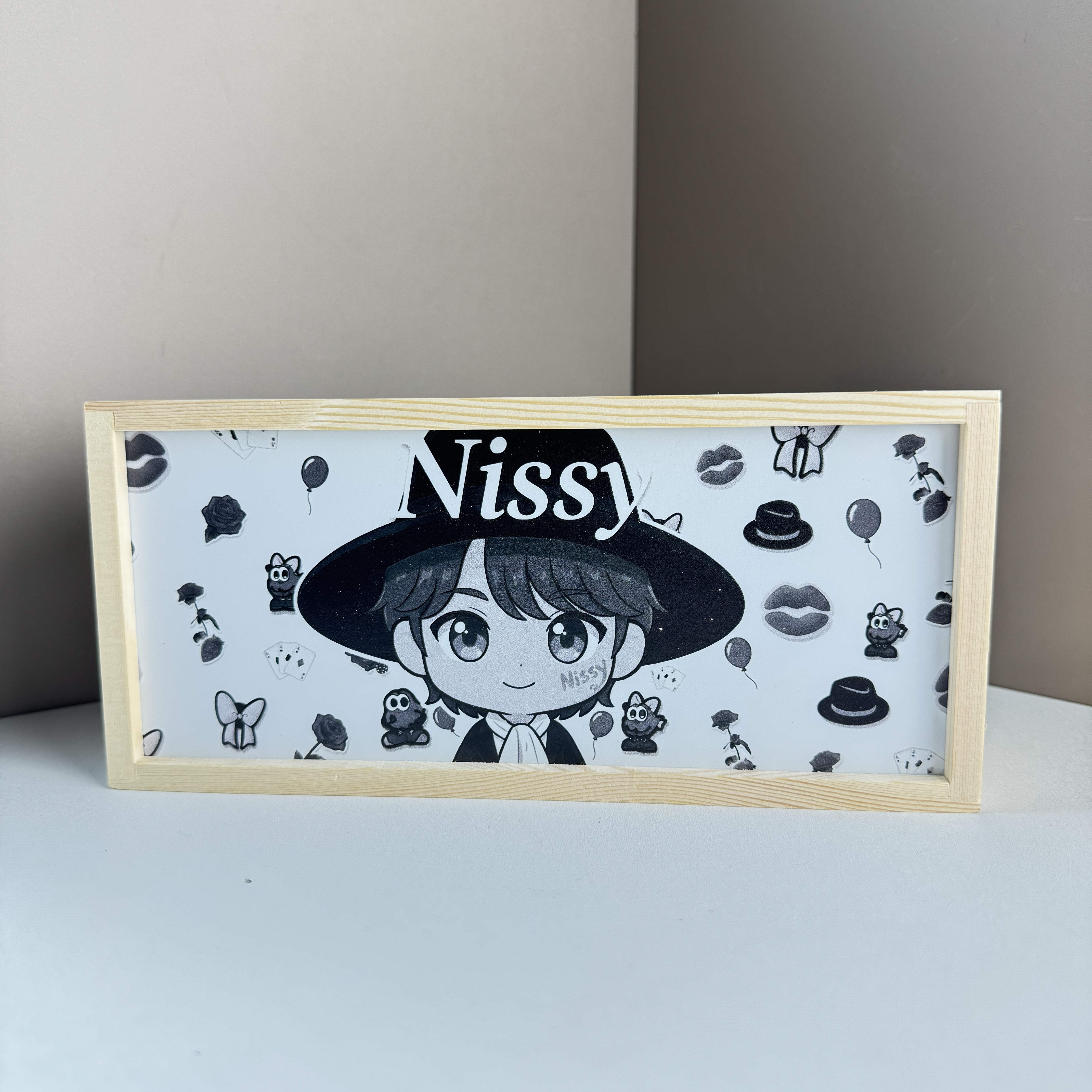 両面デザイン LEDライト【Nissy】