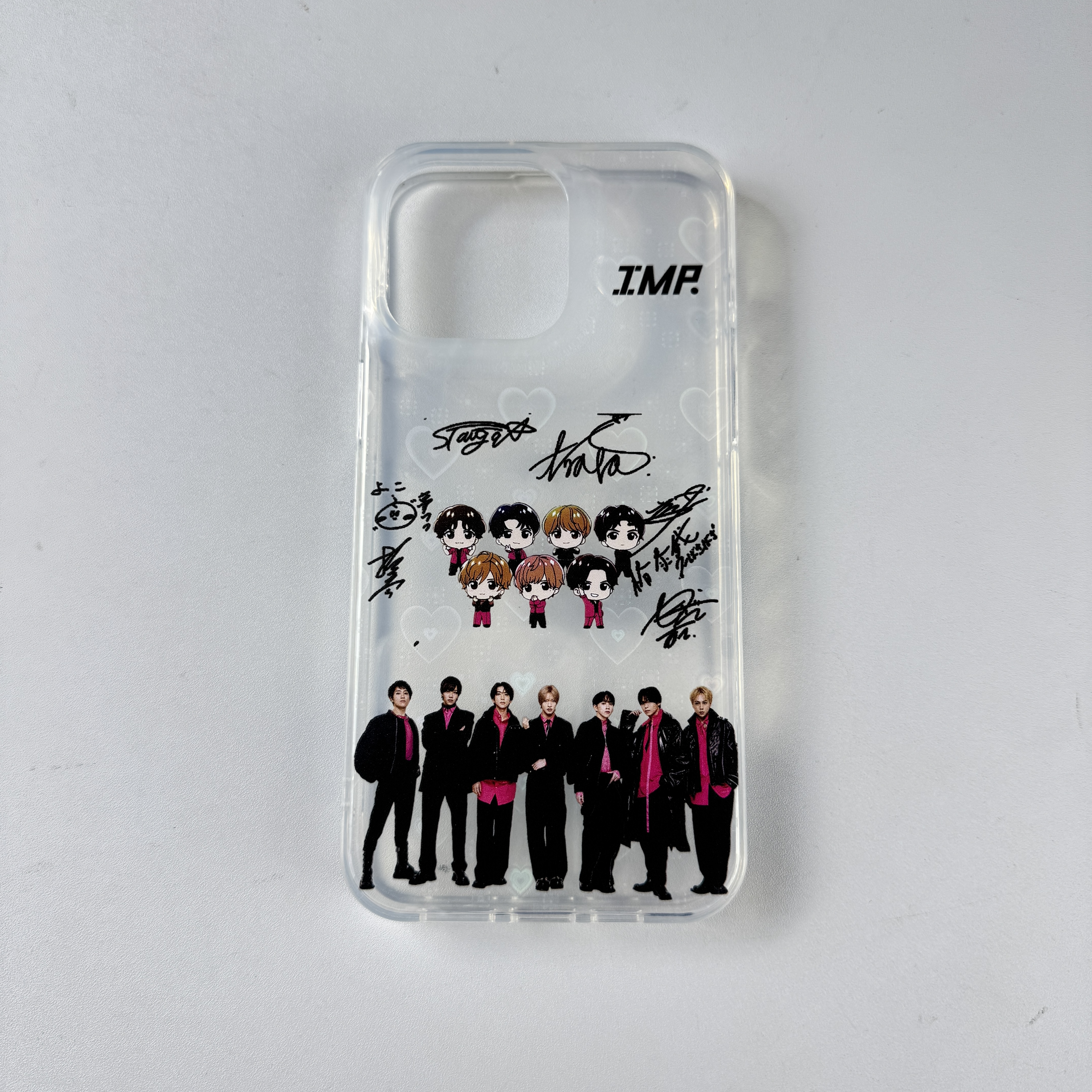 ハートレーザーグラデーションスマートフォンケース【IMP.】