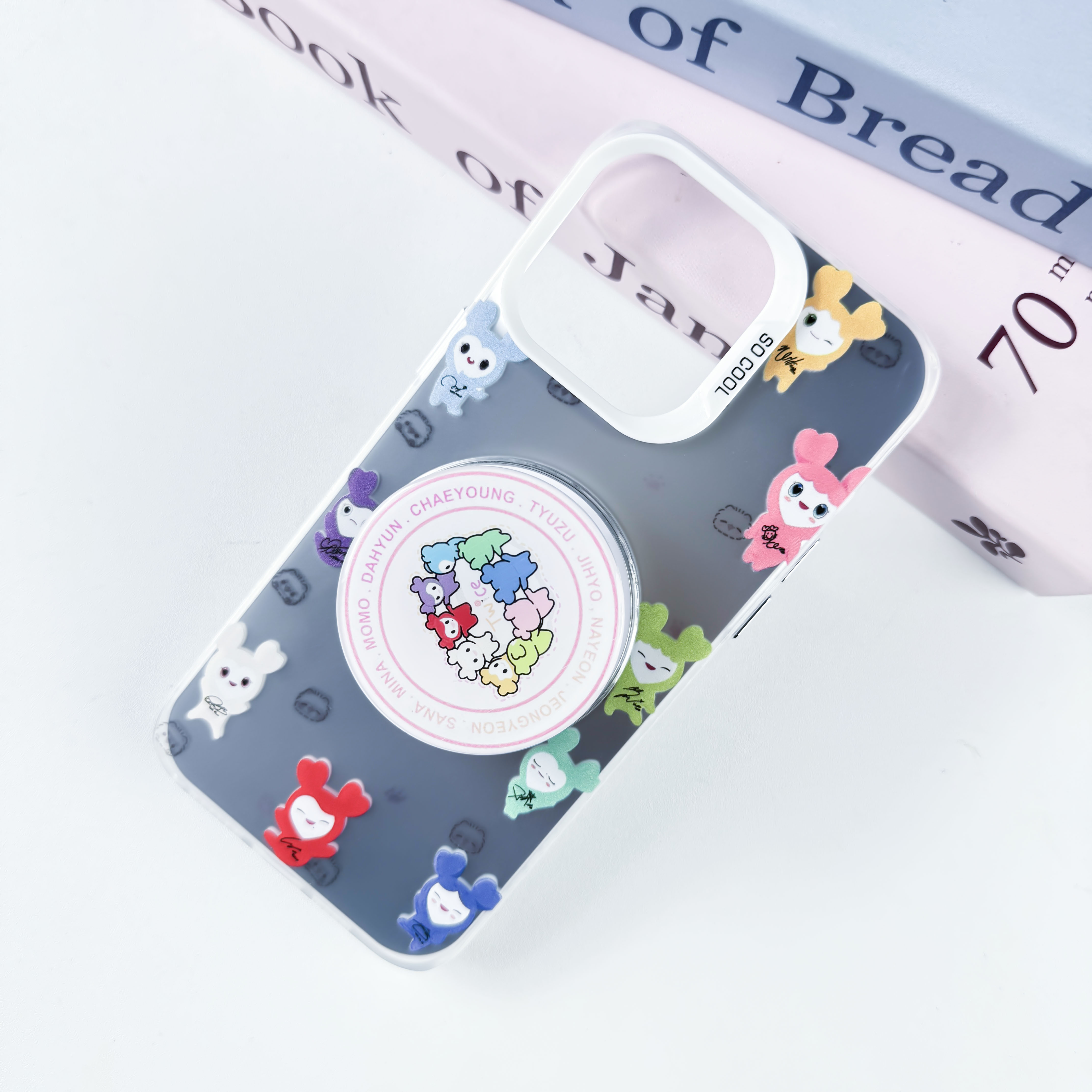 【新品未使用！人気完売商品！】とうあ BG スマホストラップ☺︎ BG PHONE TAB＆ACRYLIC CHAIN STRAP