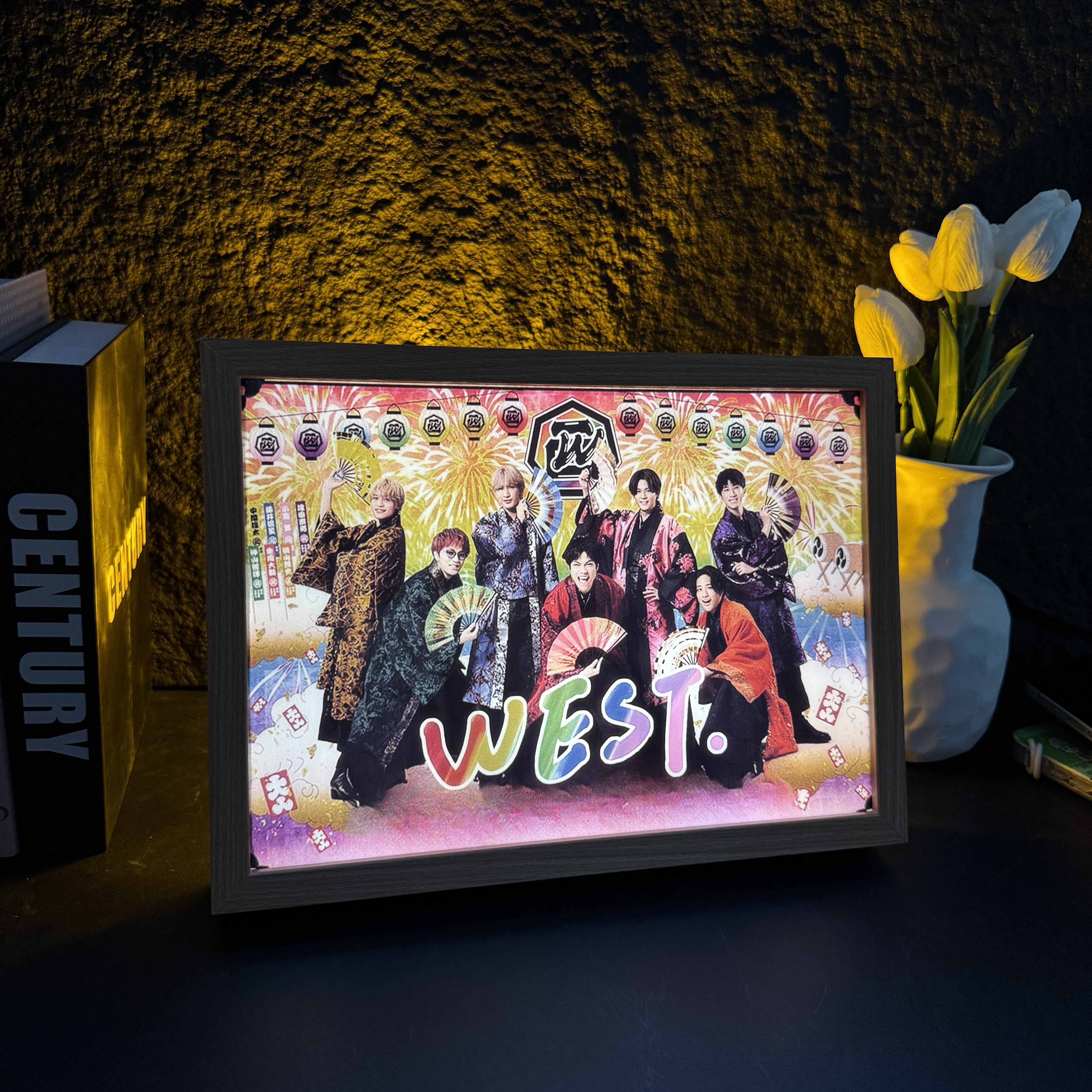 夕暮れの光と影の絵【WEST./ジャニーズWEST】-YITOTO™推し活がもっと楽しくなる