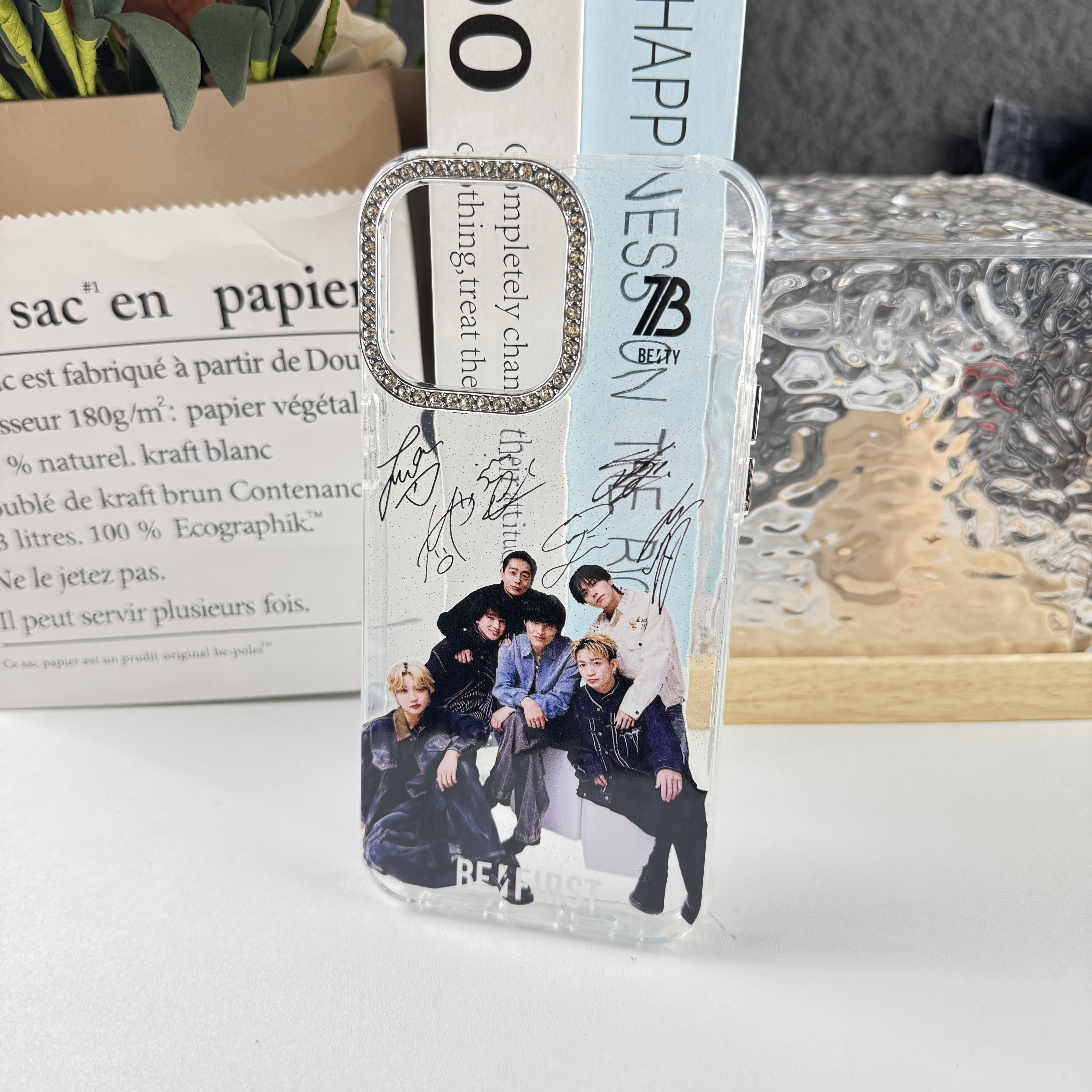 ダイヤモンドレーザーグラデーションスマートフォンケース【BE:FIRST/ALL DAY】