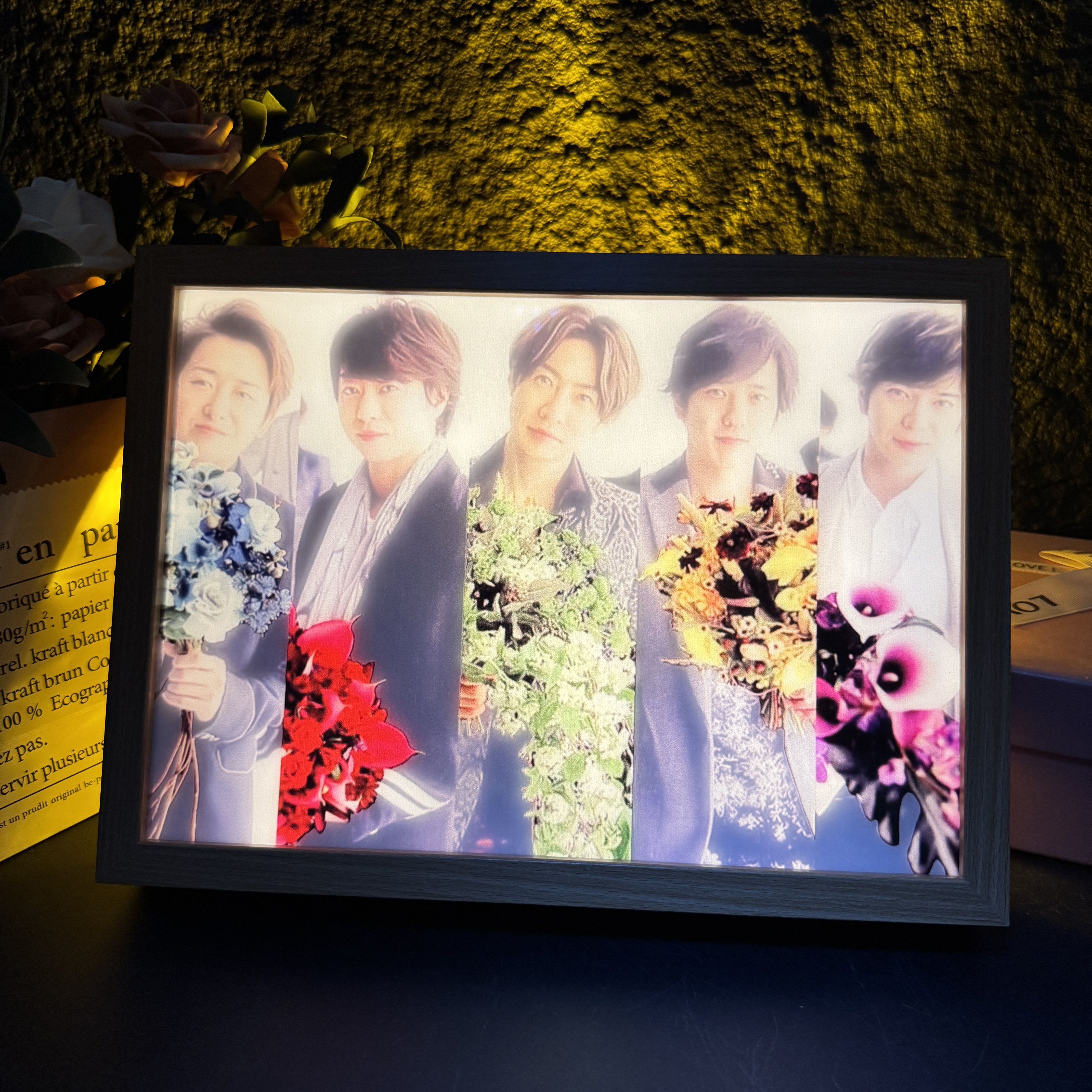 夕暮れの光と影の絵【嵐 ARASHI】