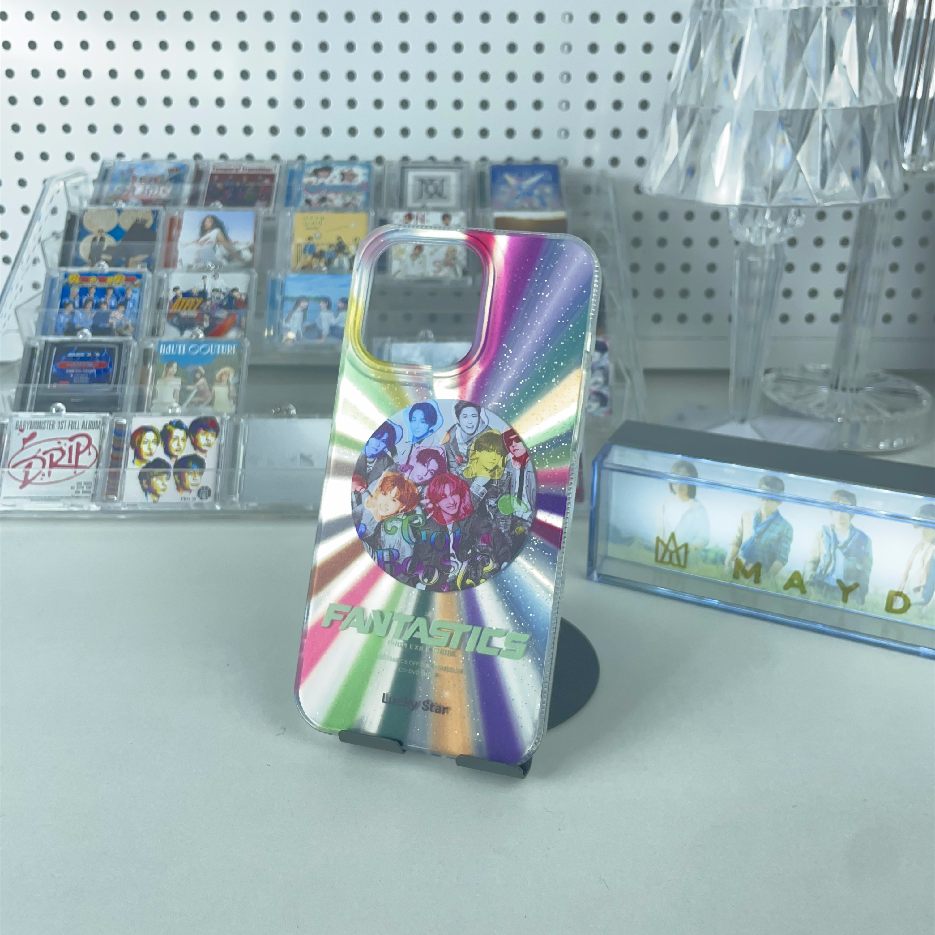 オーロラレーザーグラデーションスマートフォンケース【FANTASTICS/Got Boost】