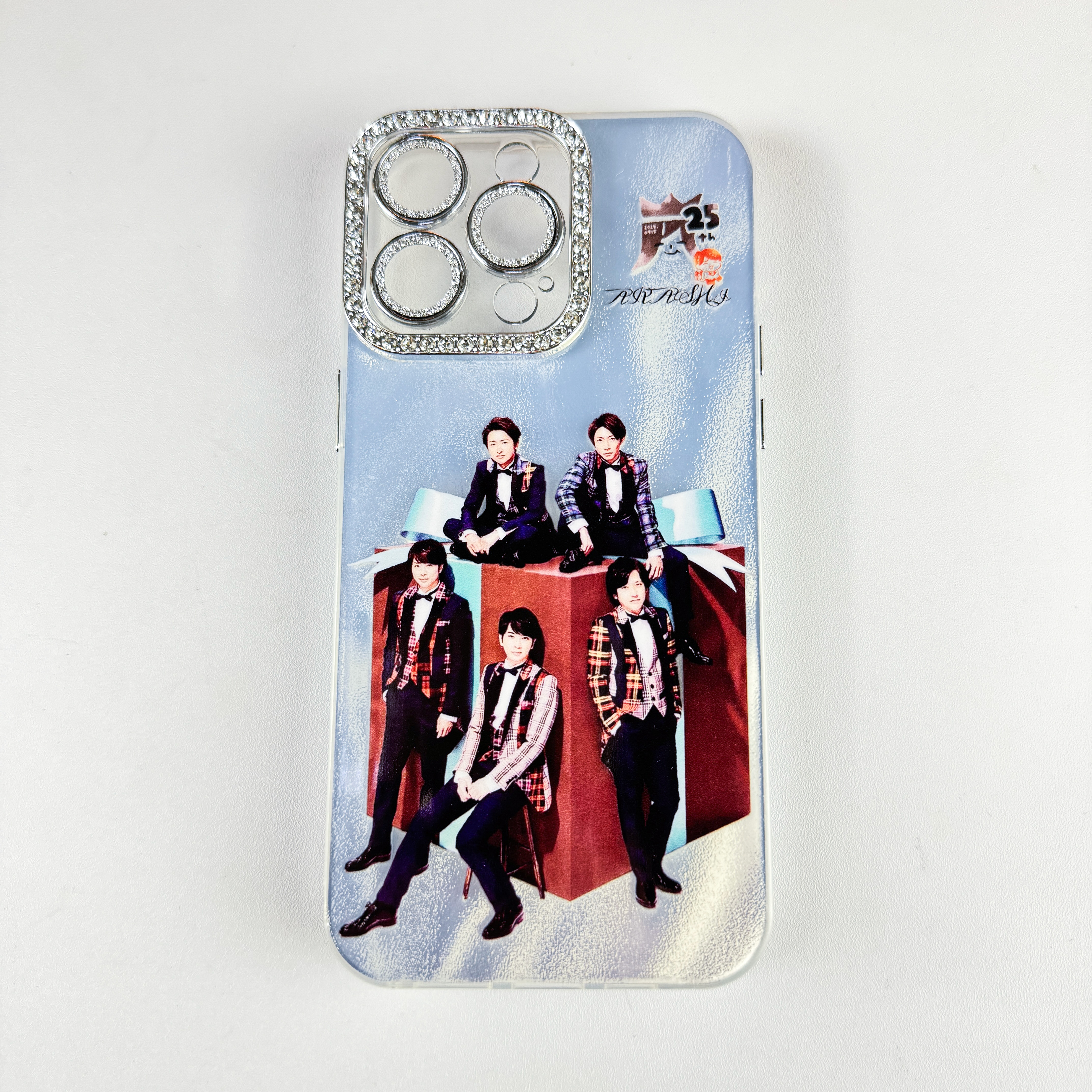 ダイヤモンドレーザーグラデーションスマートフォンケース【嵐 ARASHI】-YITOTO™推し活がもっと楽しくなる