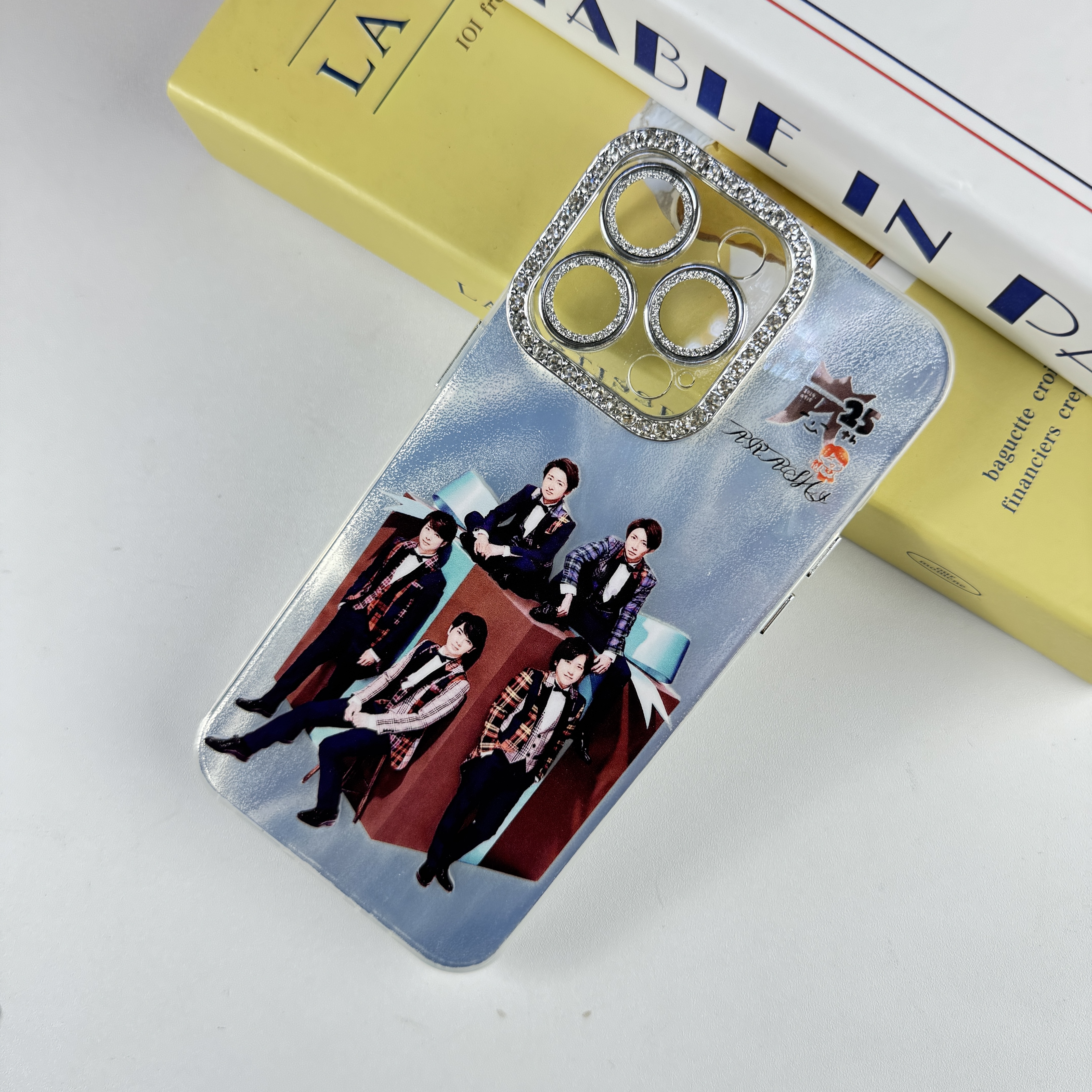 ダイヤモンドレーザーグラデーションスマートフォンケース【嵐 ARASHI】-YITOTO™推し活がもっと楽しくなる