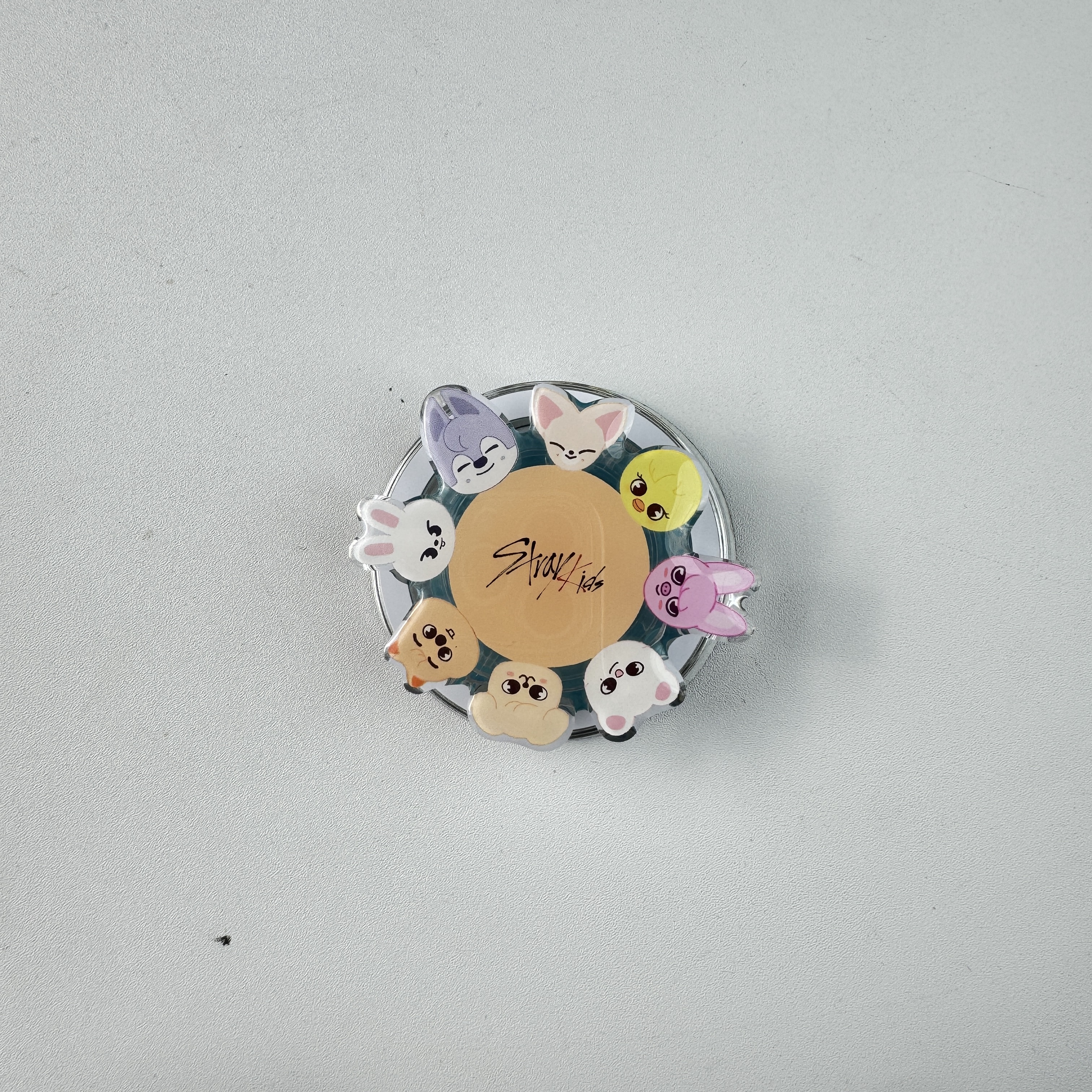 磁気吸着 回転スタンド 対応 スマホケース【StrayKids】