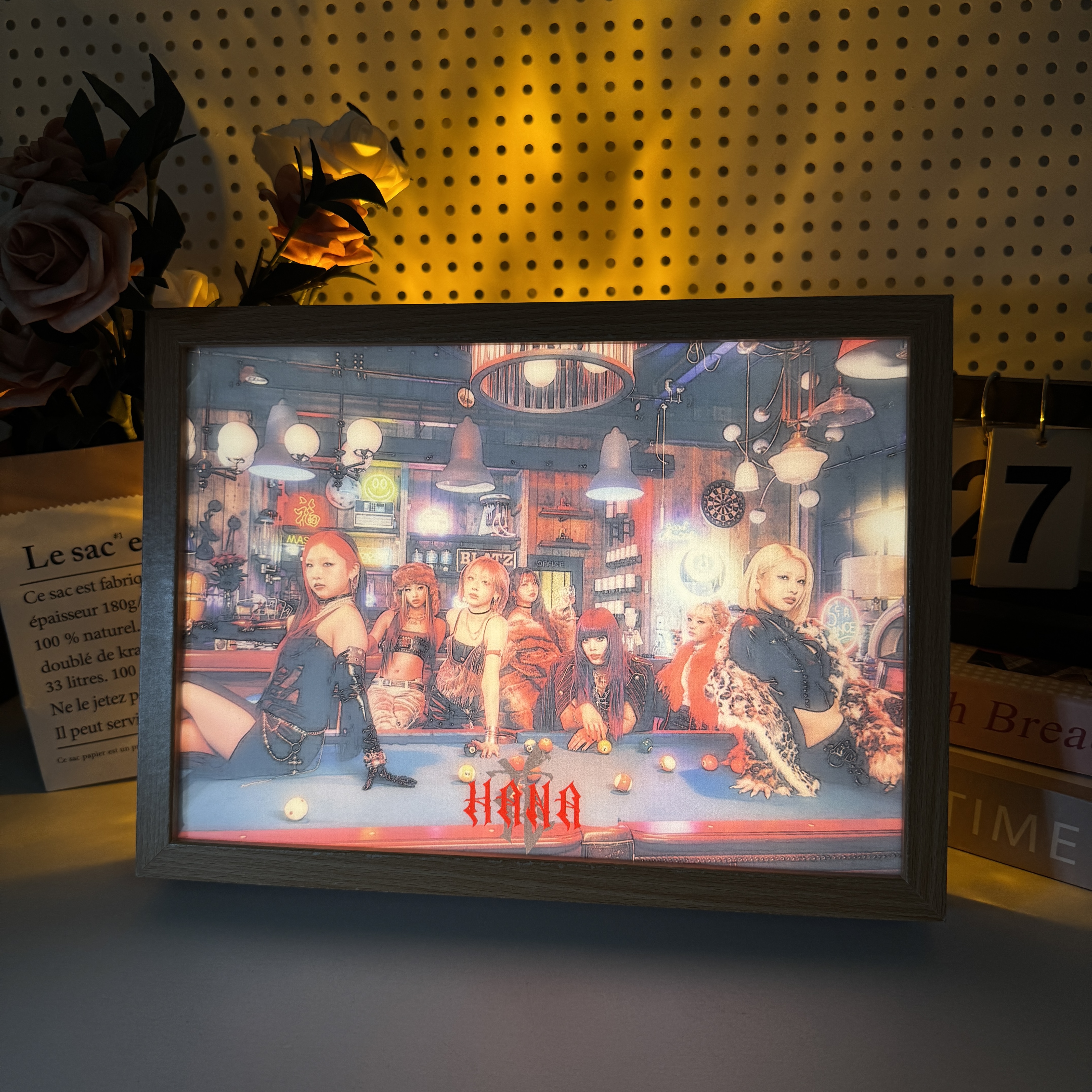 夕暮れの光と影の絵【HANA/HANA】