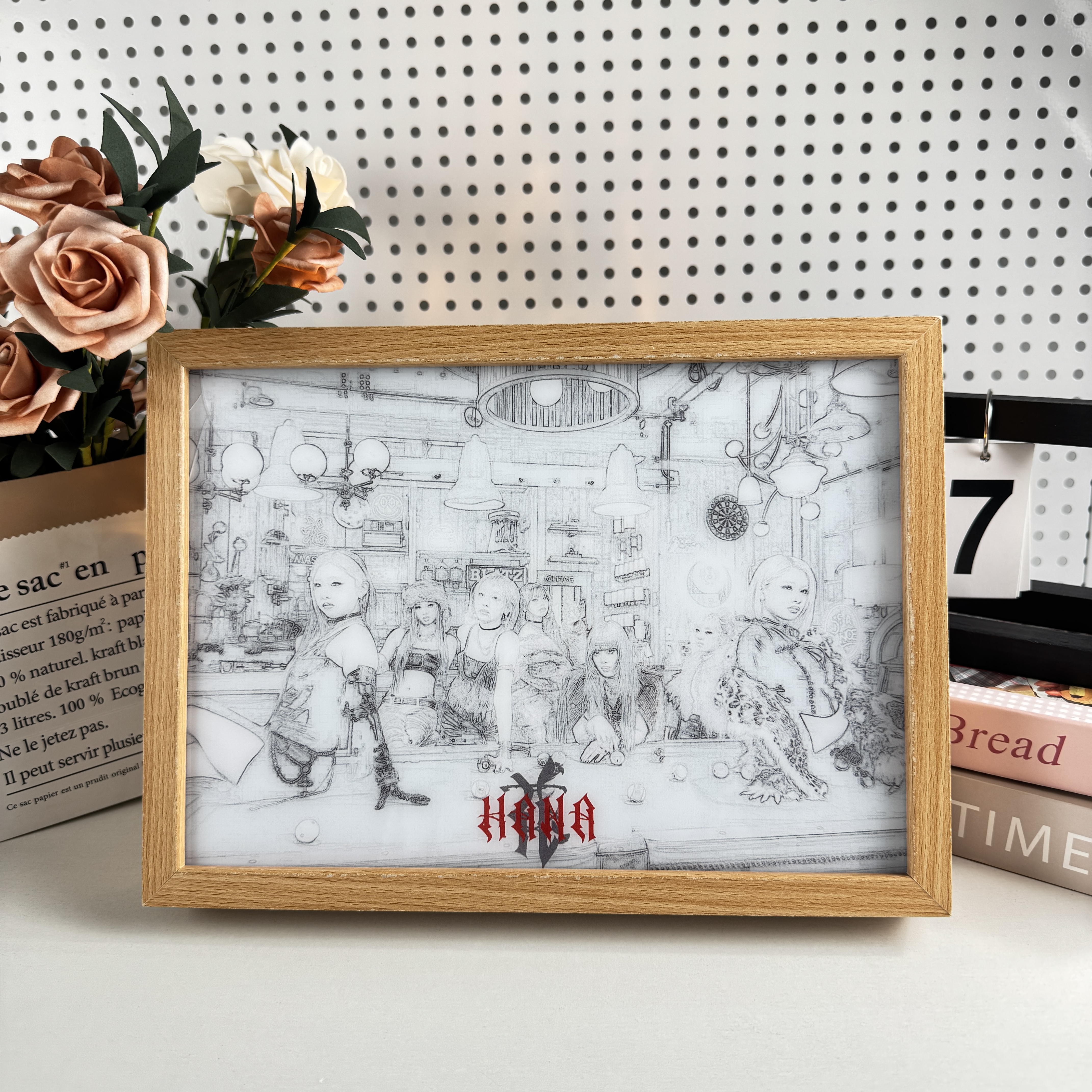 夕暮れの光と影の絵【HANA/HANA】