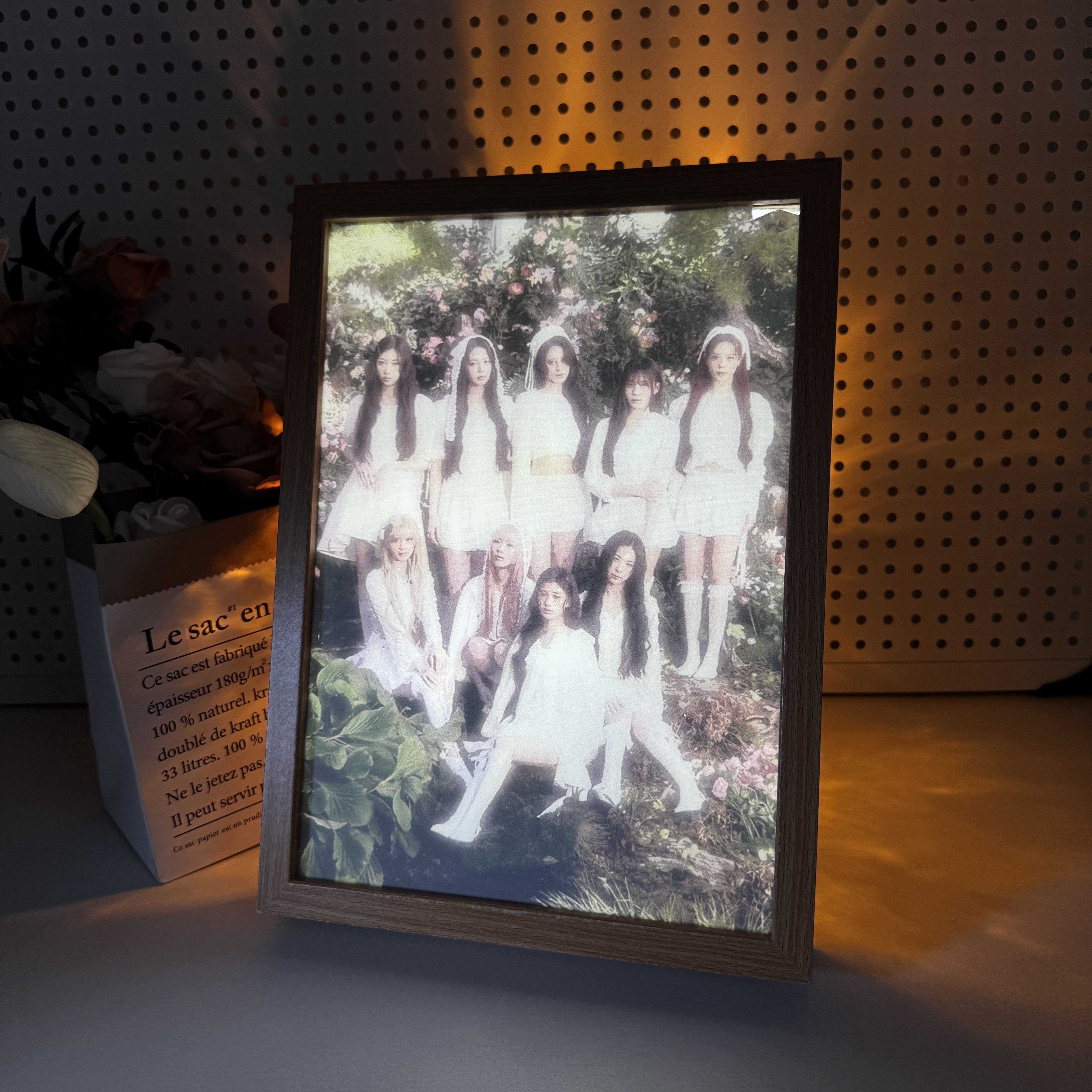 夕暮れの光と影の絵【NiziU/Dear】