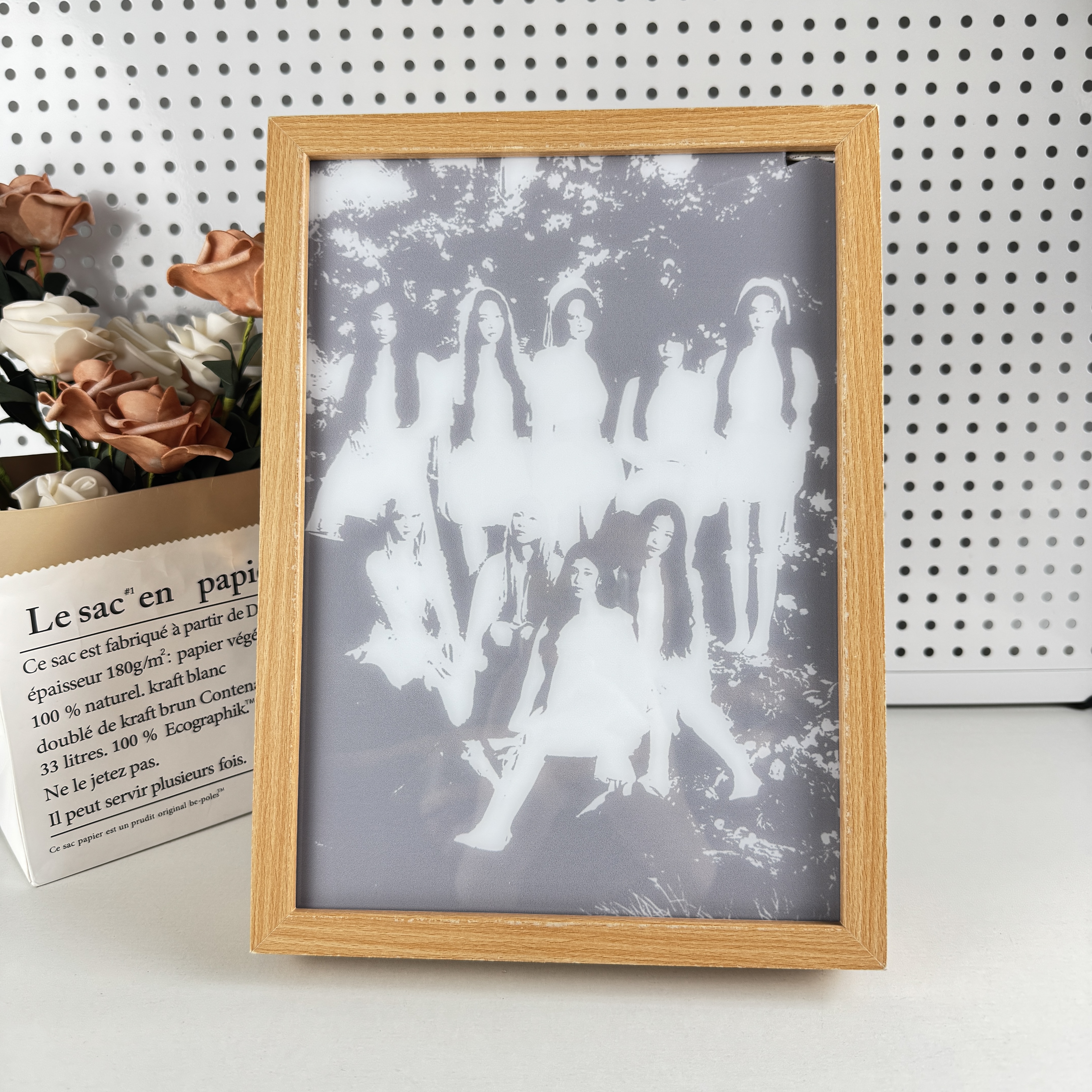 夕暮れの光と影の絵【NiziU/Dear】