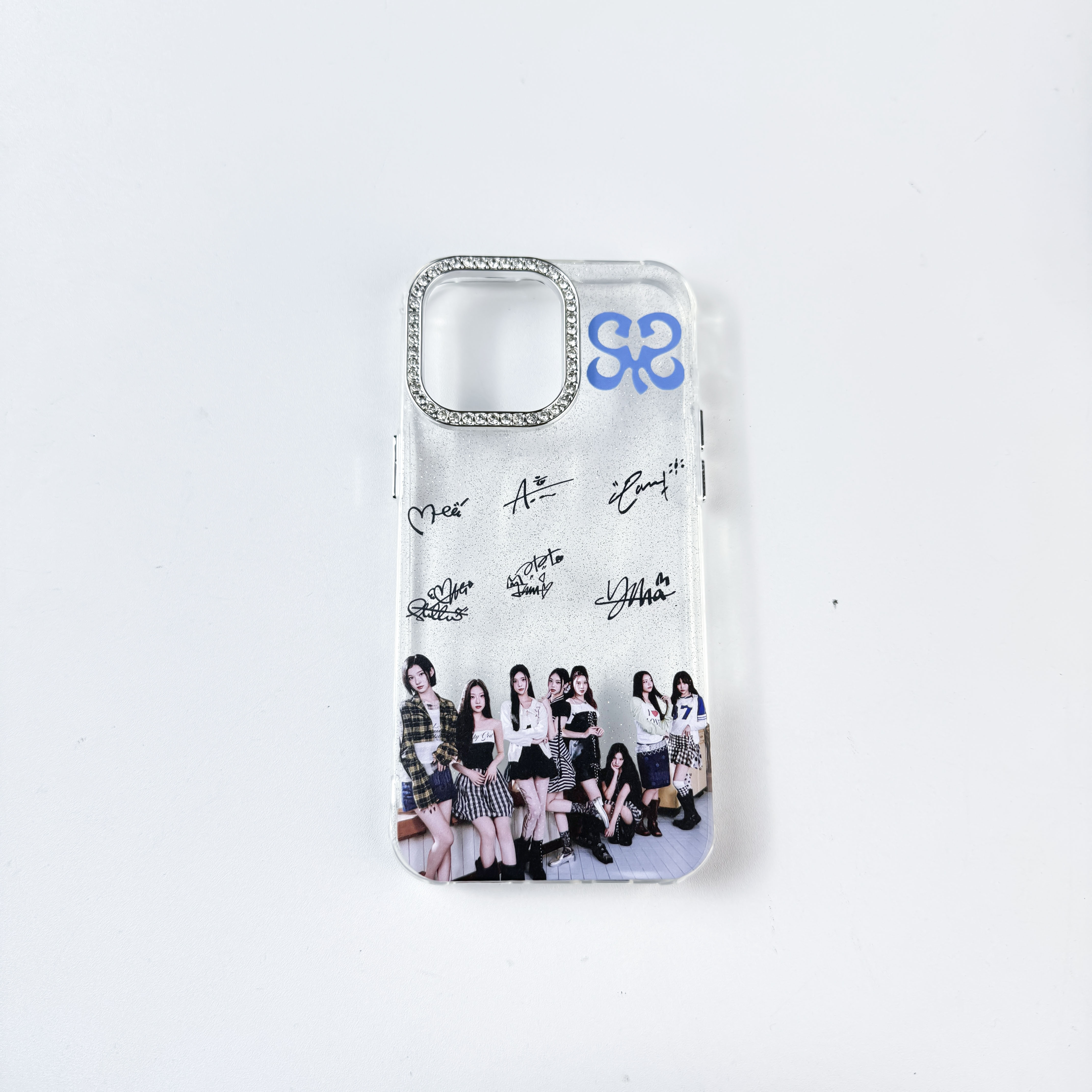 ダイヤモンドレーザーグラデーションスマートフォンケース【Hearts2Hearts/FOCUS】