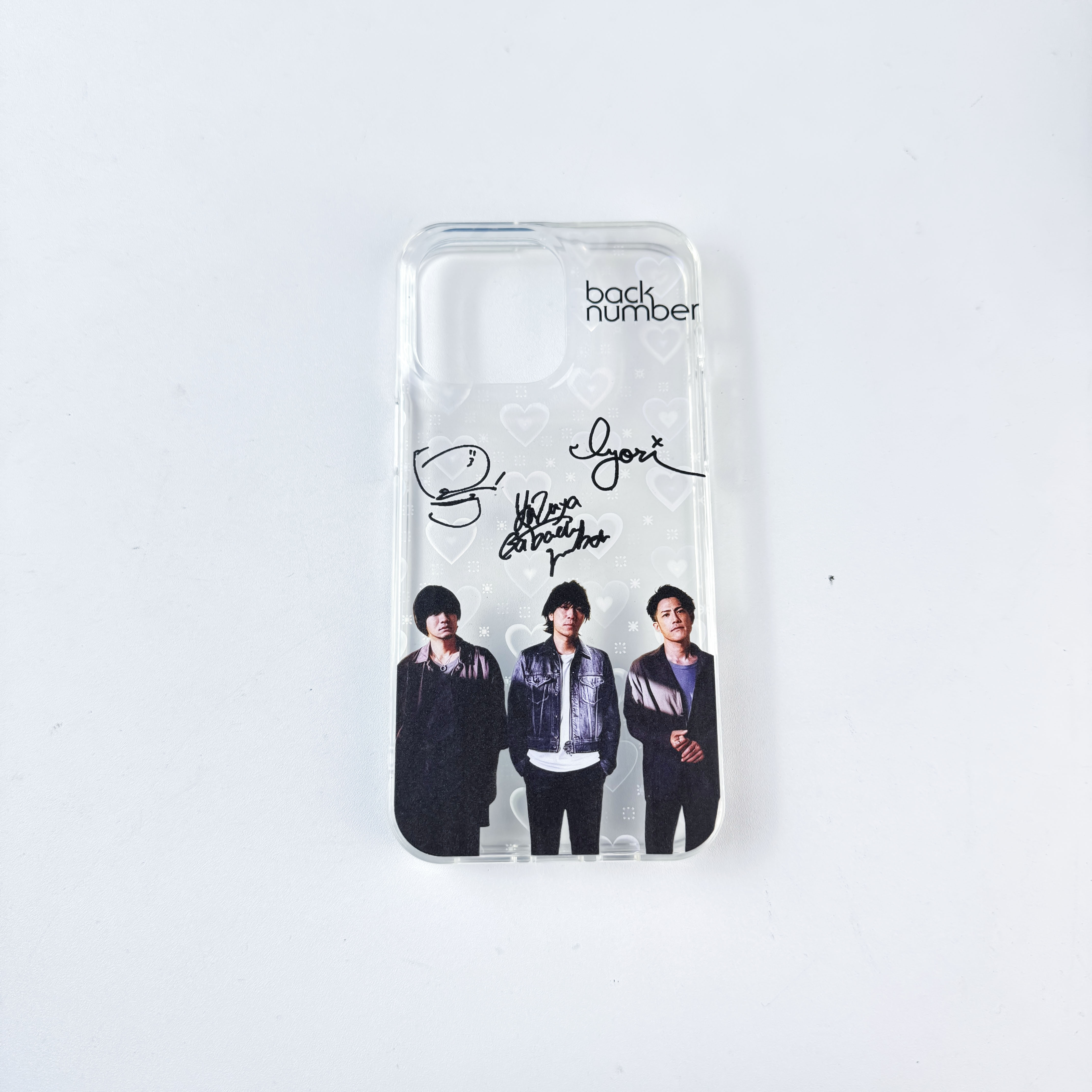 ハートレーザーグラデーションスマートフォンケース【back number/幕が上がる】