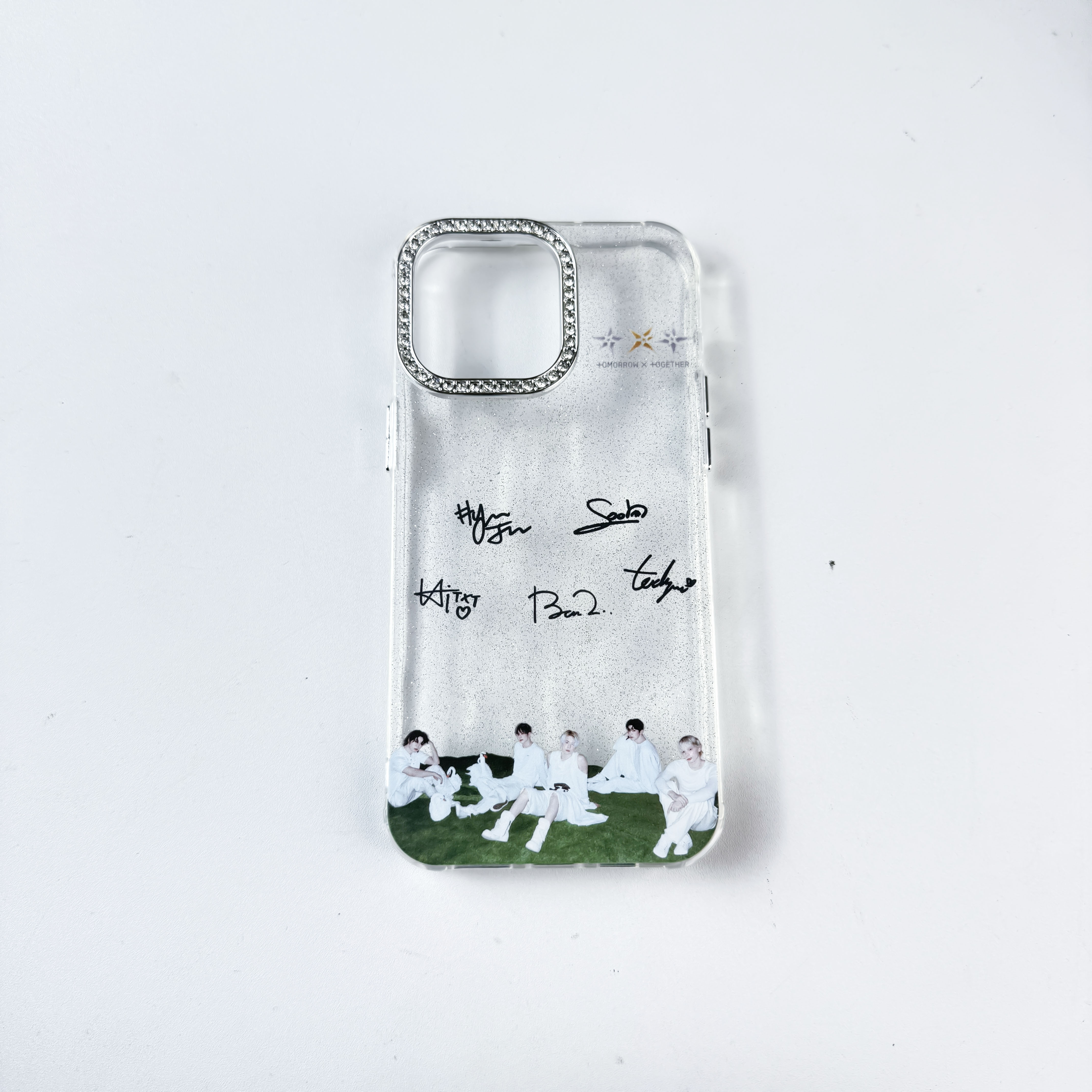 ダイヤモンドレーザーグラデーションスマートフォンケース【TXT】