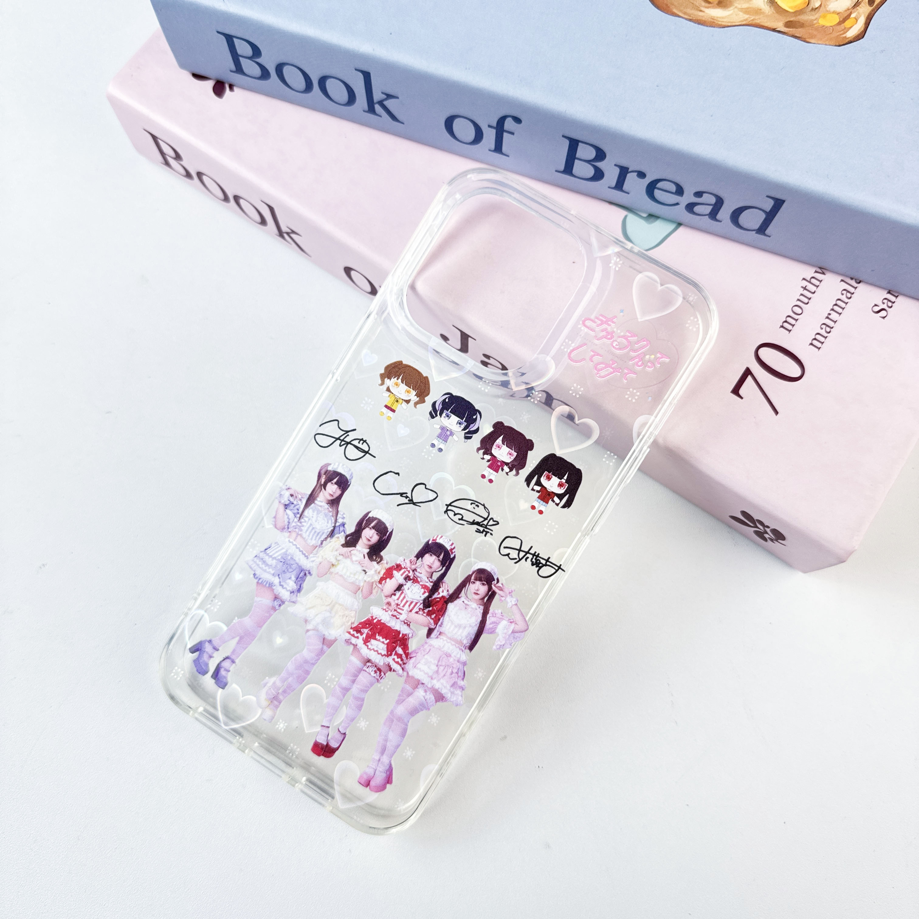 ハートレーザーグラデーションスマートフォンケース【きゅるりんってしてみて/Special♡Spell】