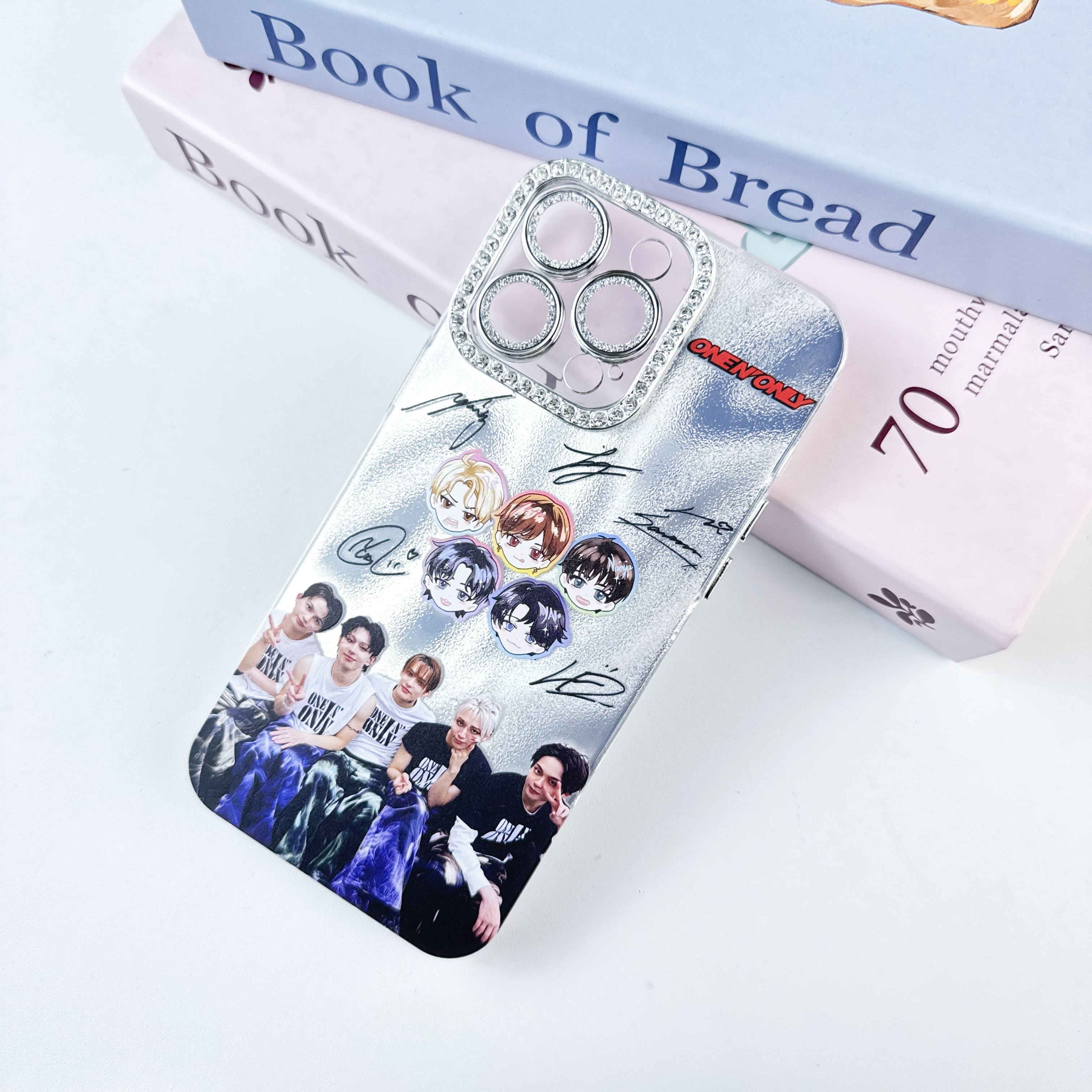 ダイヤモンドレーザーグラデーションスマートフォンケース【ONE N' ONLY】