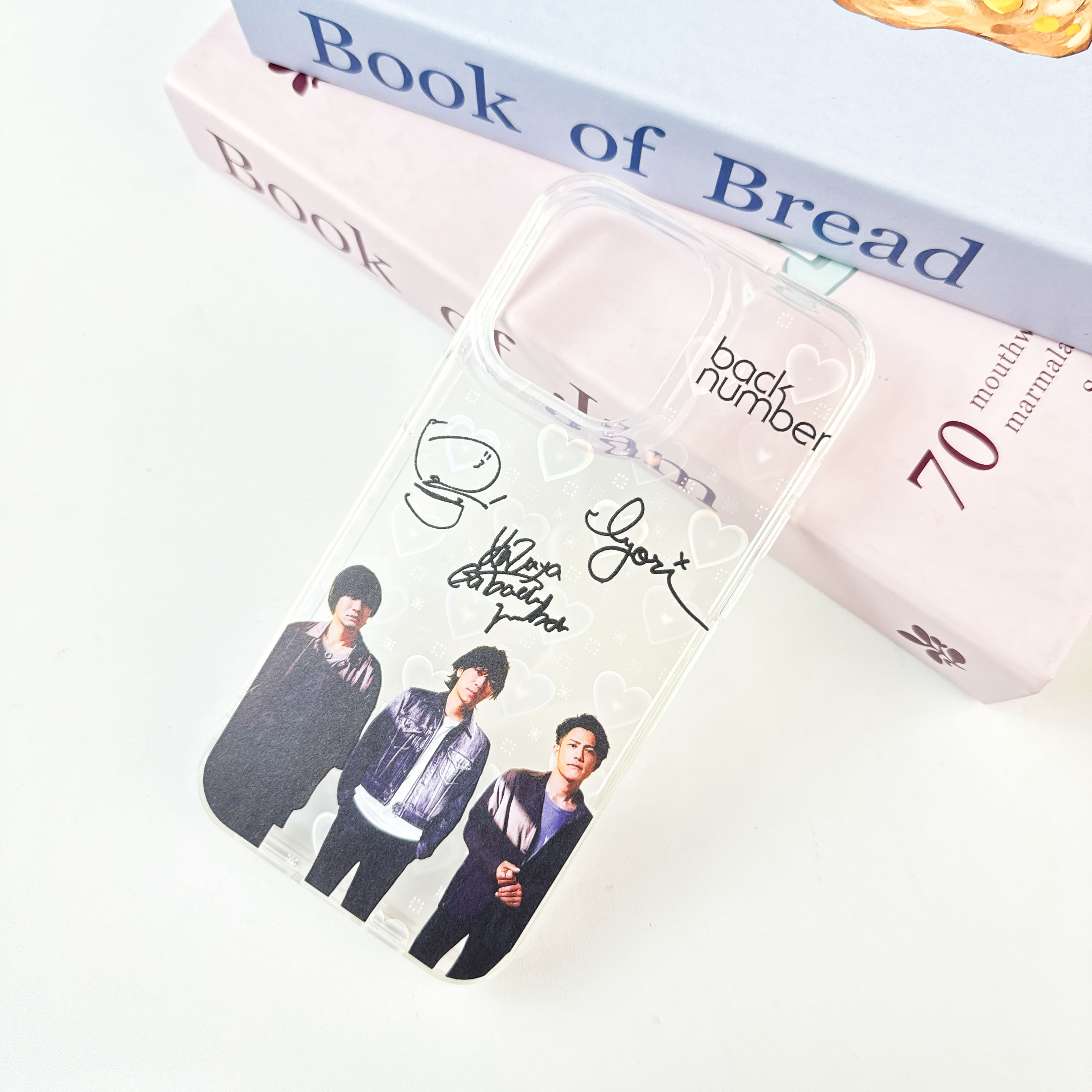 ハートレーザーグラデーションスマートフォンケース【back number/幕が上がる】