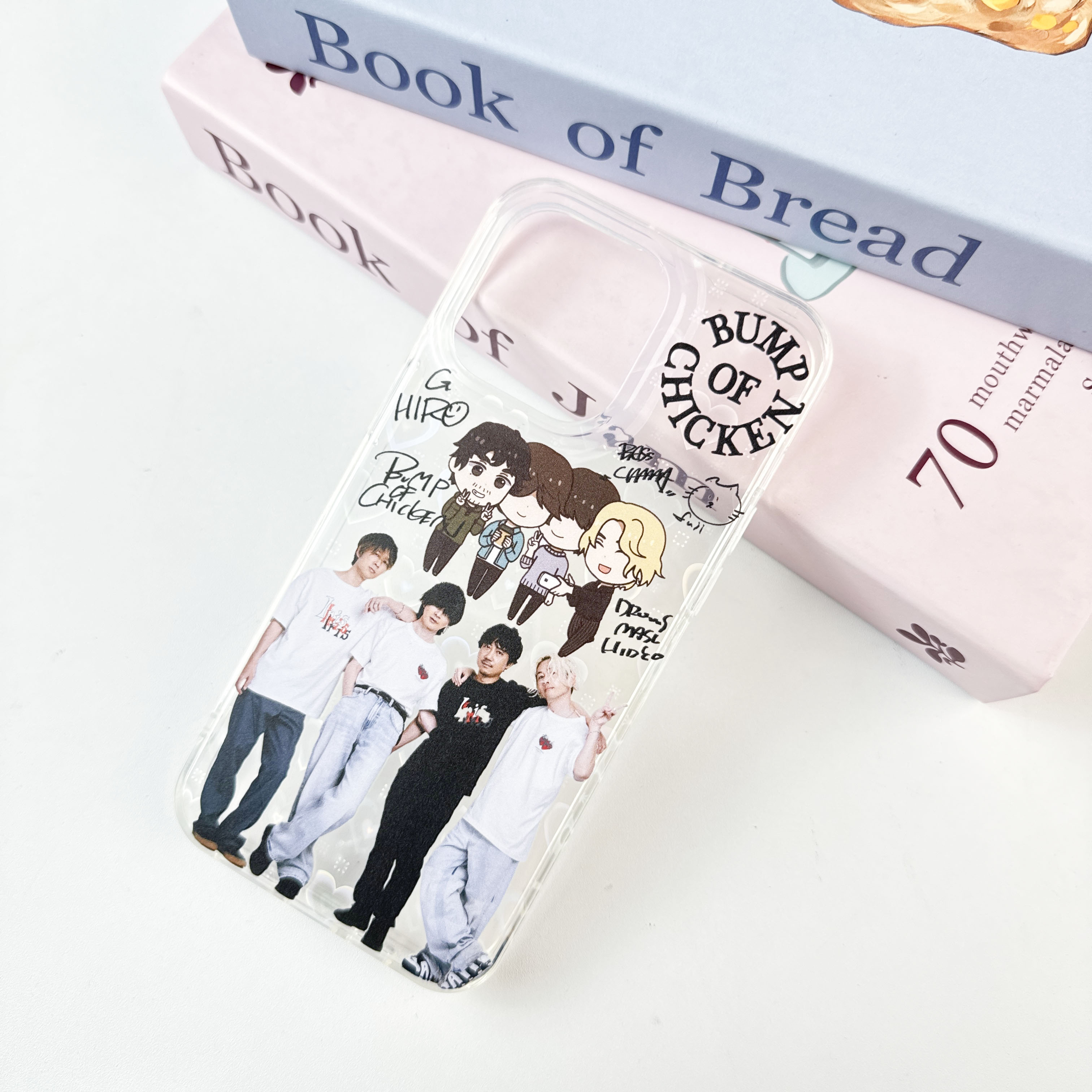 ハートレーザーグラデーションスマートフォンケース【BUMP OF CHICKEN/I】