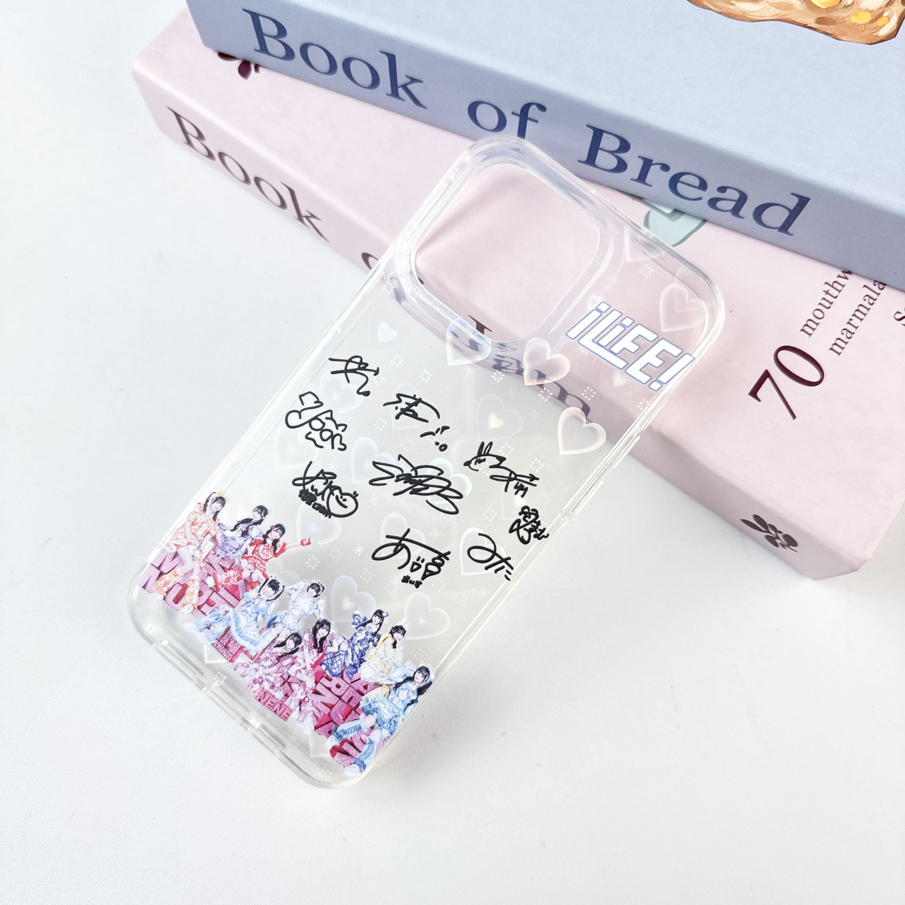 ハートレーザーグラデーションスマートフォンケース【iLiFE!】