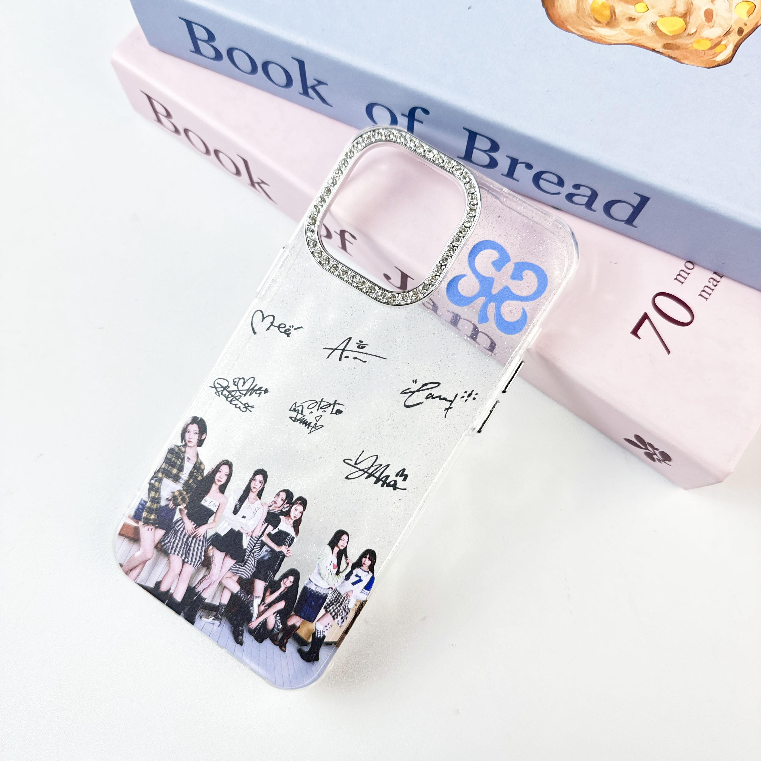 ダイヤモンドレーザーグラデーションスマートフォンケース【Hearts2Hearts/FOCUS】