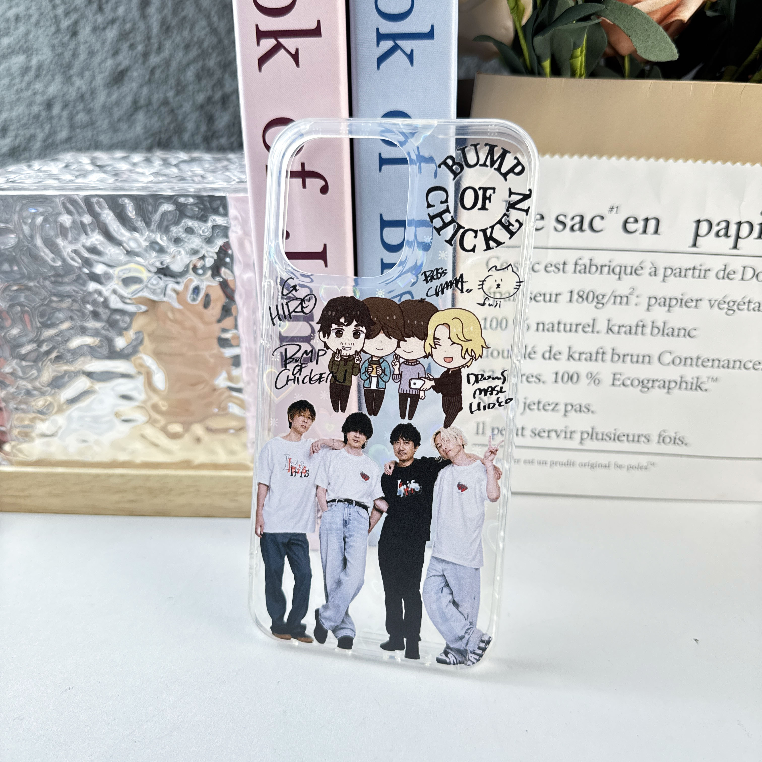 ハートレーザーグラデーションスマートフォンケース【BUMP OF CHICKEN/I】