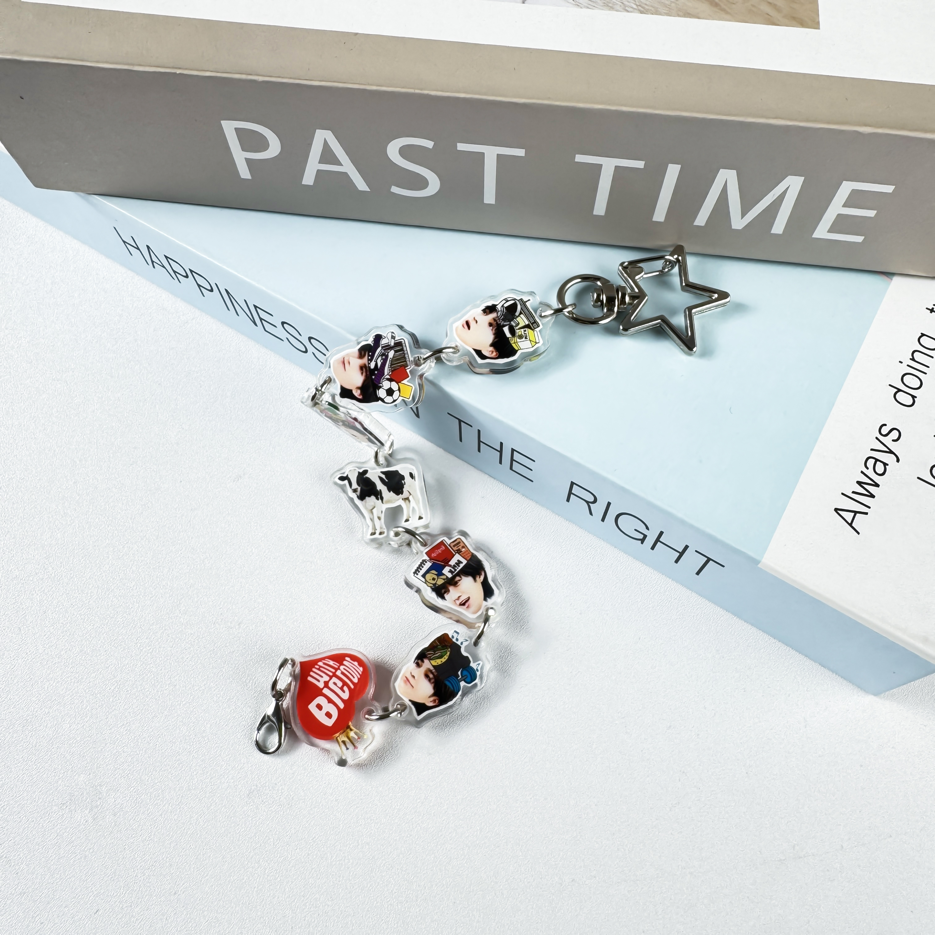 両面アクリルキーホルダー＆ブレスレット【M!LK】