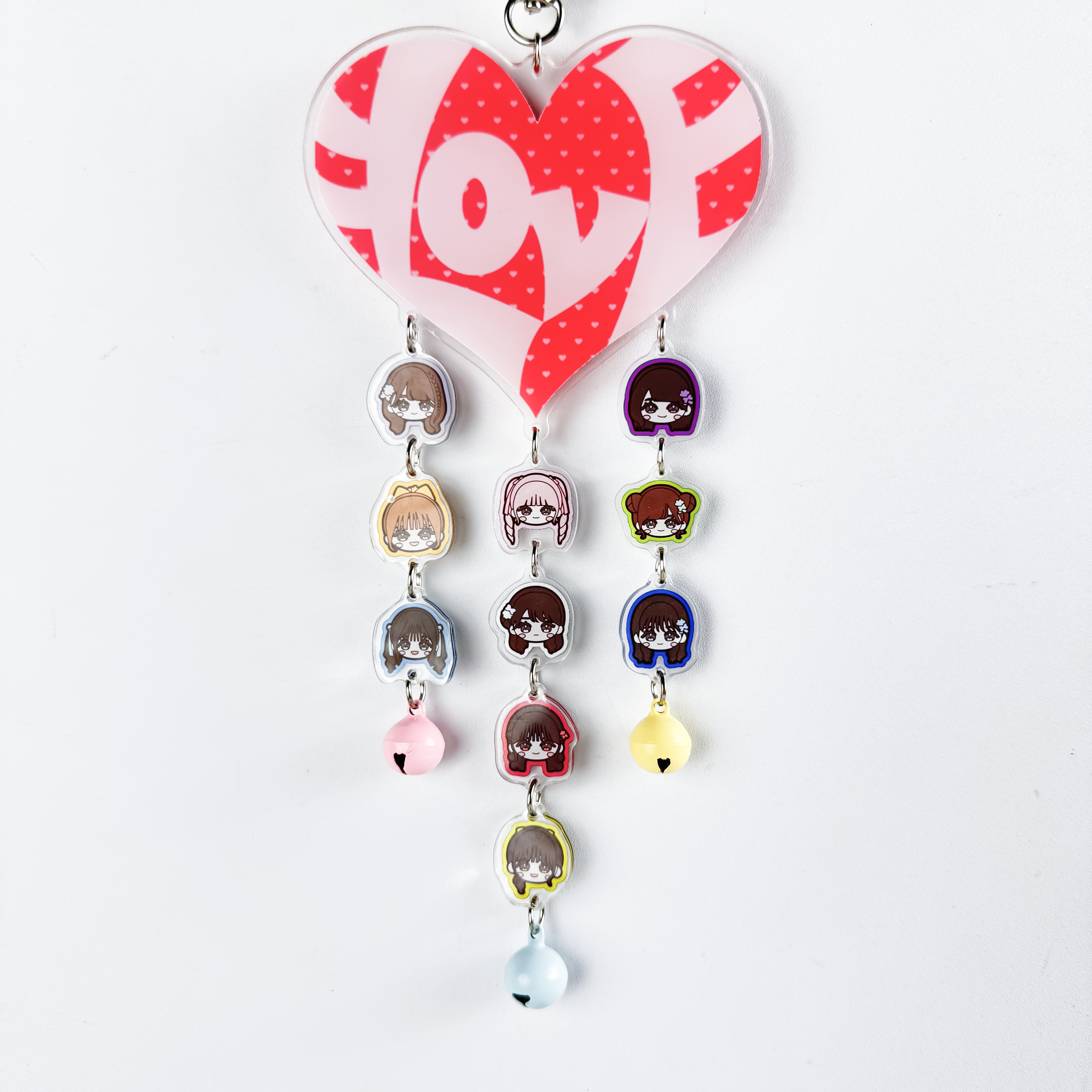 アクリル風鈴【イコールラブ=LOVE】