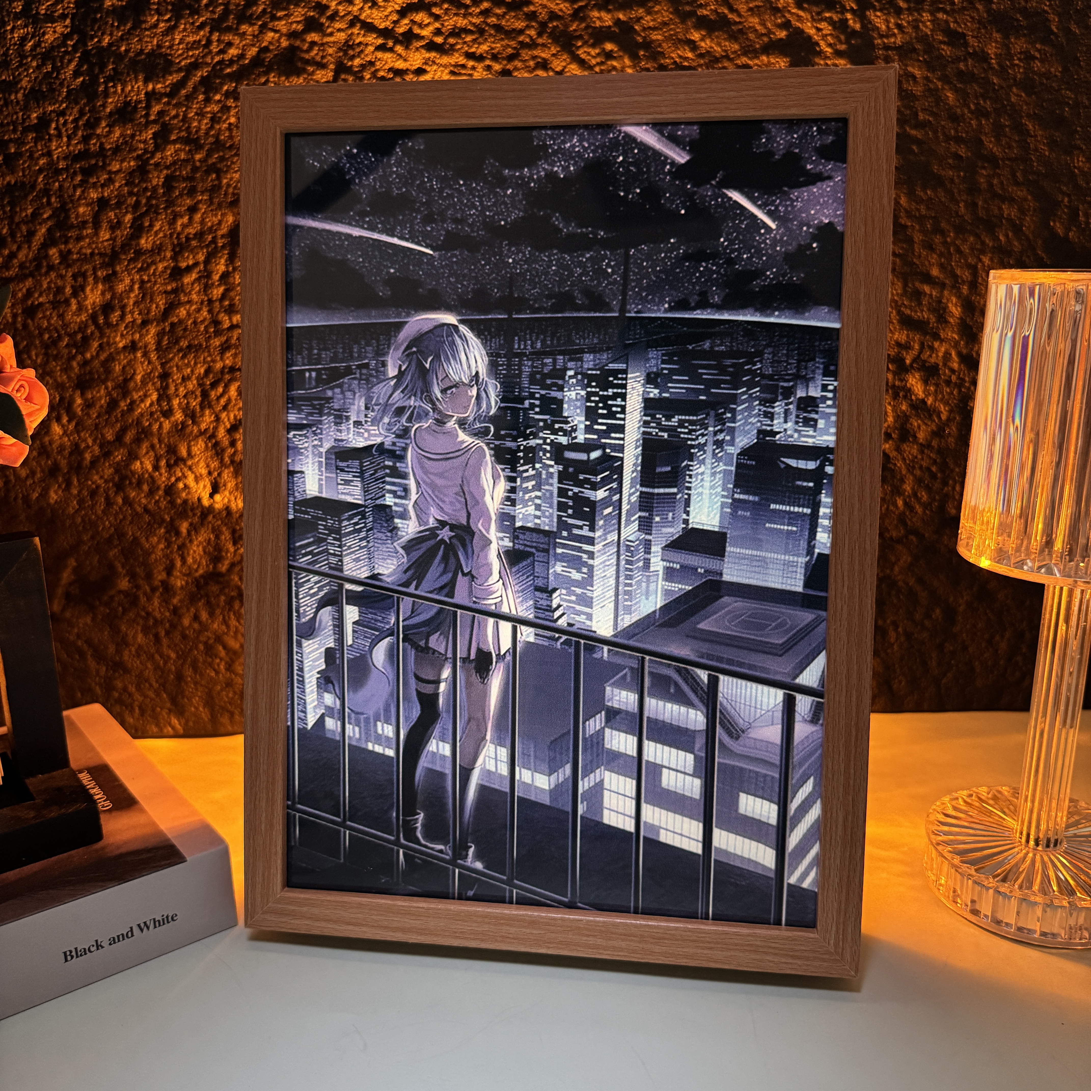 夕暮れの光と影の絵【星街すいせい】-YITOTO™推し活がもっと楽しくなる