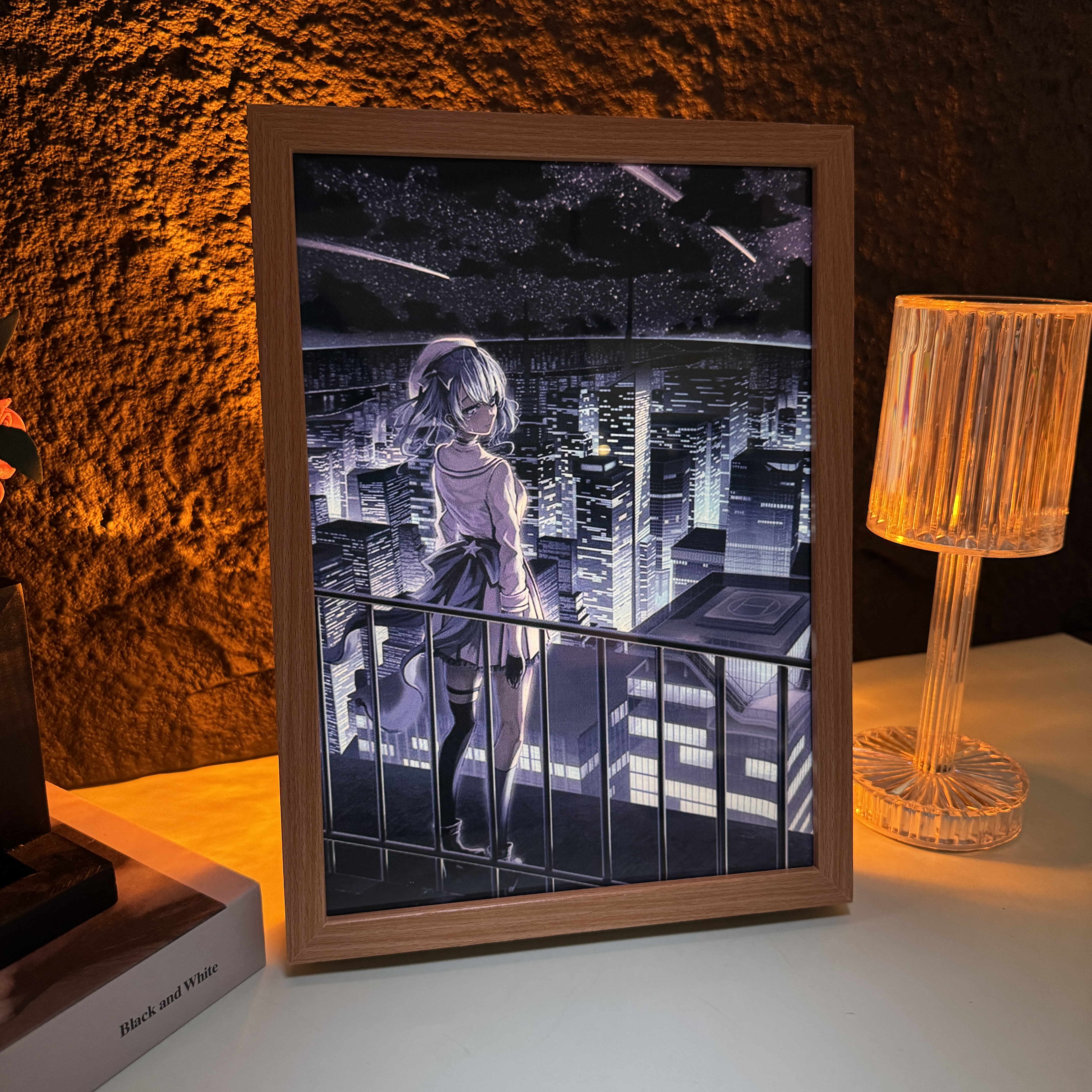 夕暮れの光と影の絵【星街すいせい】-YITOTO™推し活がもっと楽しくなる