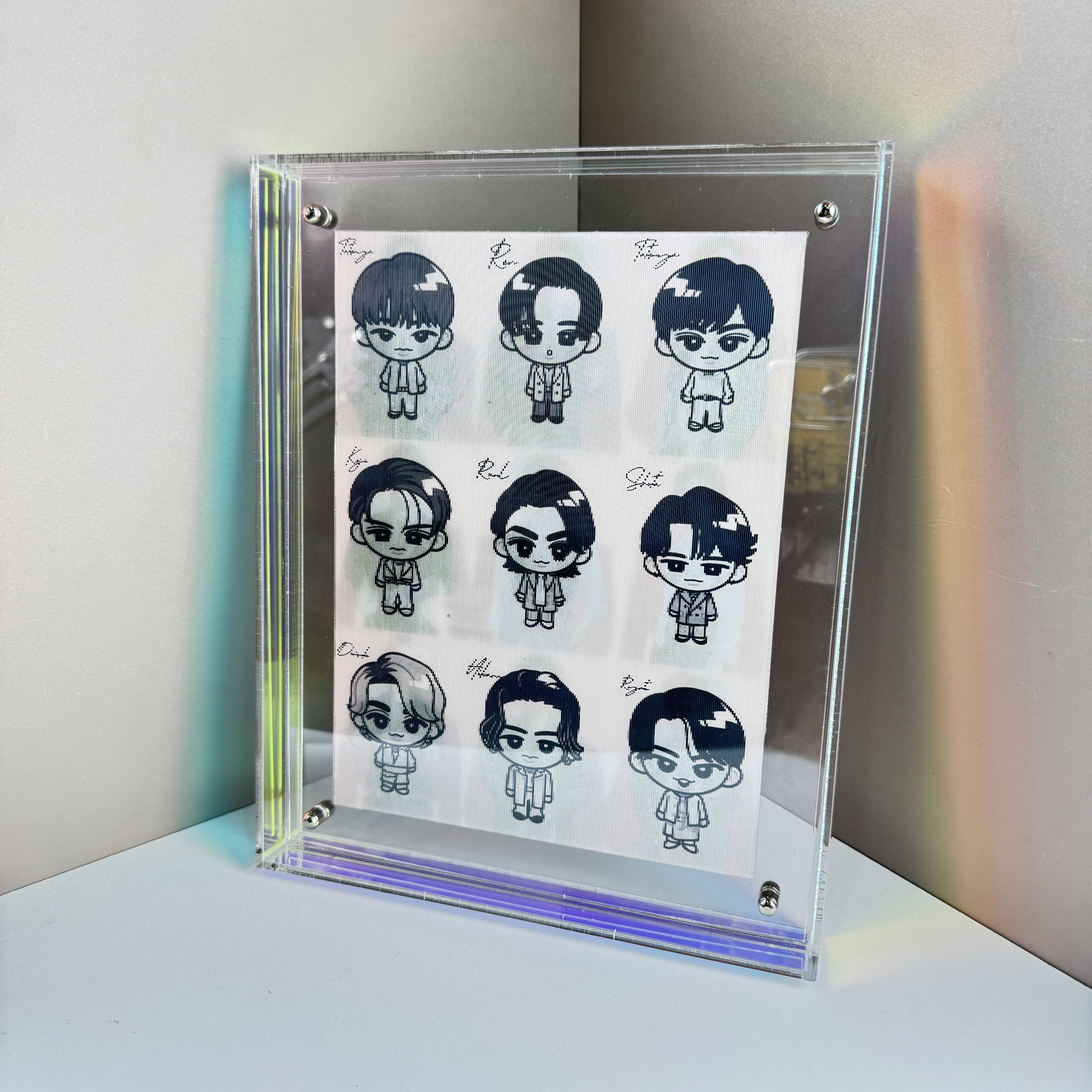 グラデーション光沢アルバム【Snow Man】