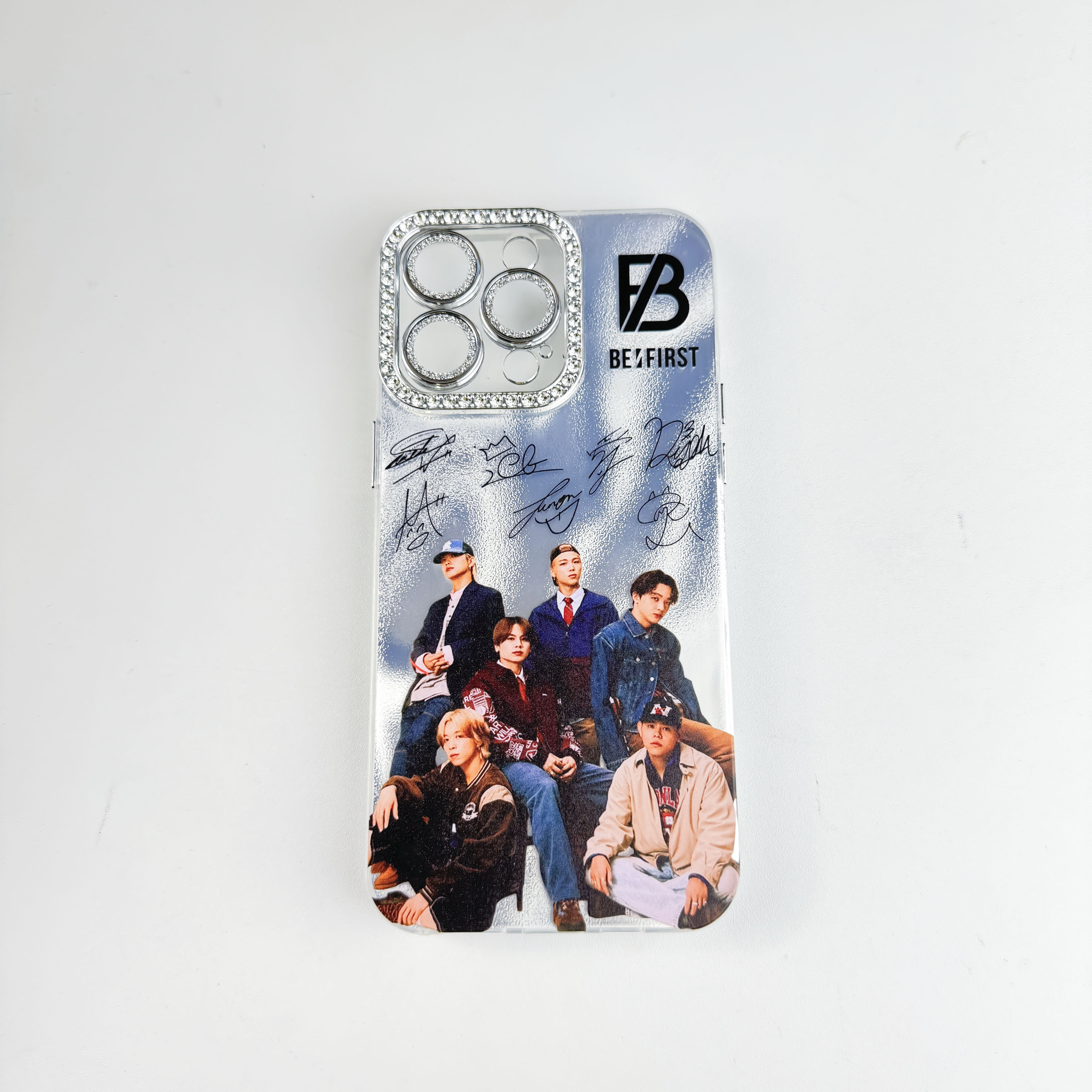 ダイヤモンドレーザーグラデーションスマートフォンケース【BE-FIRST】