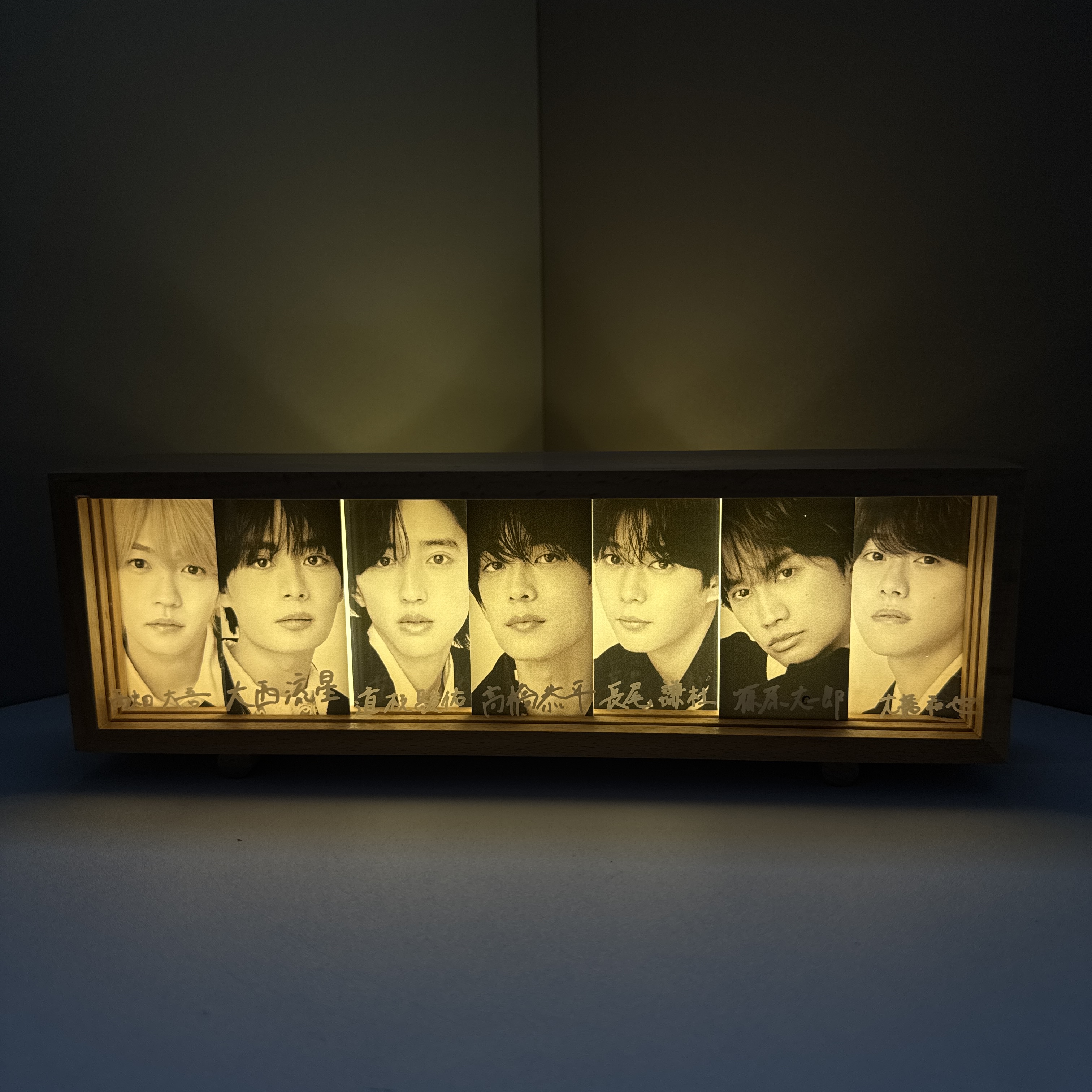 3Dナイトライト【なにわ男子/Black Nightmare】