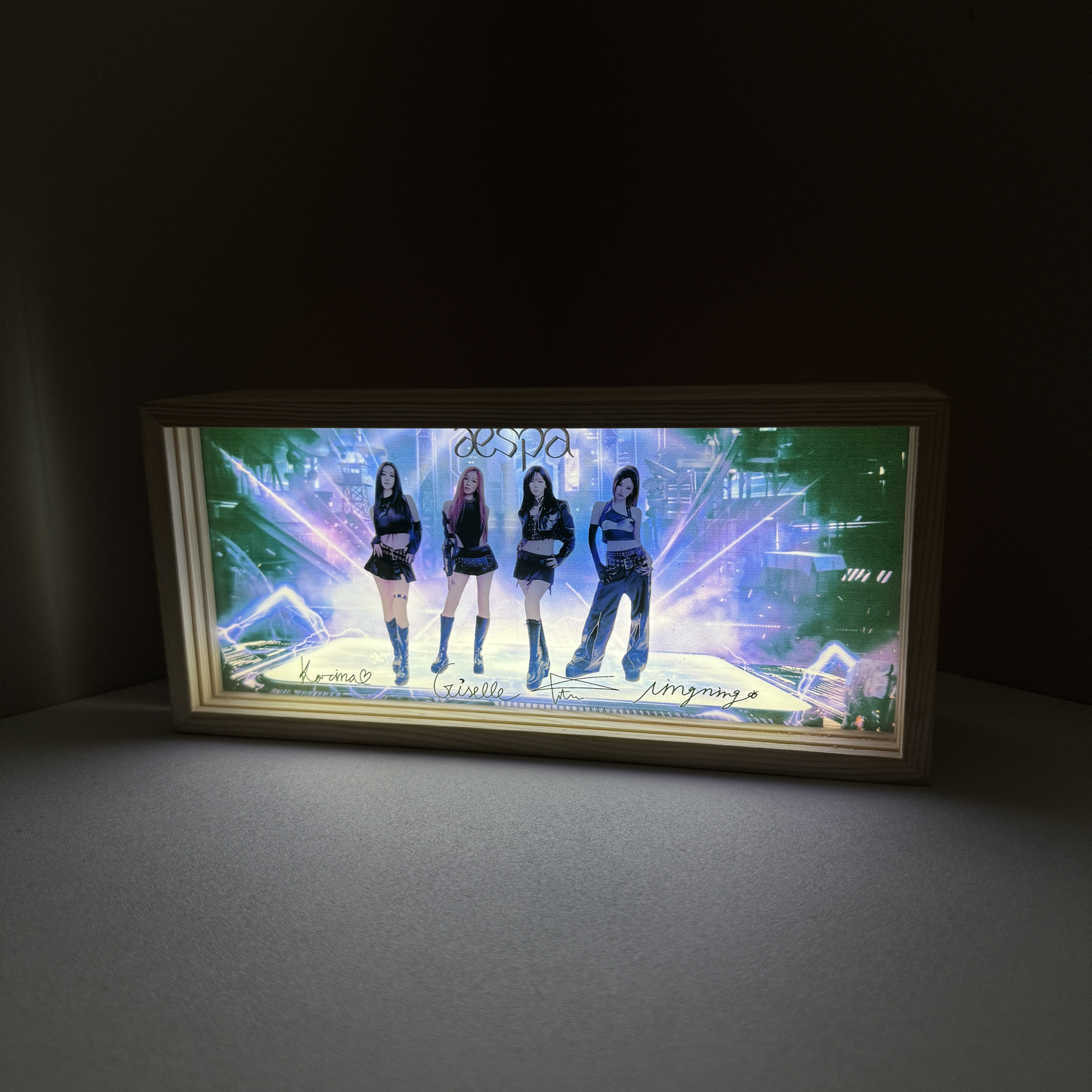 3Dナイトライト【aespa】