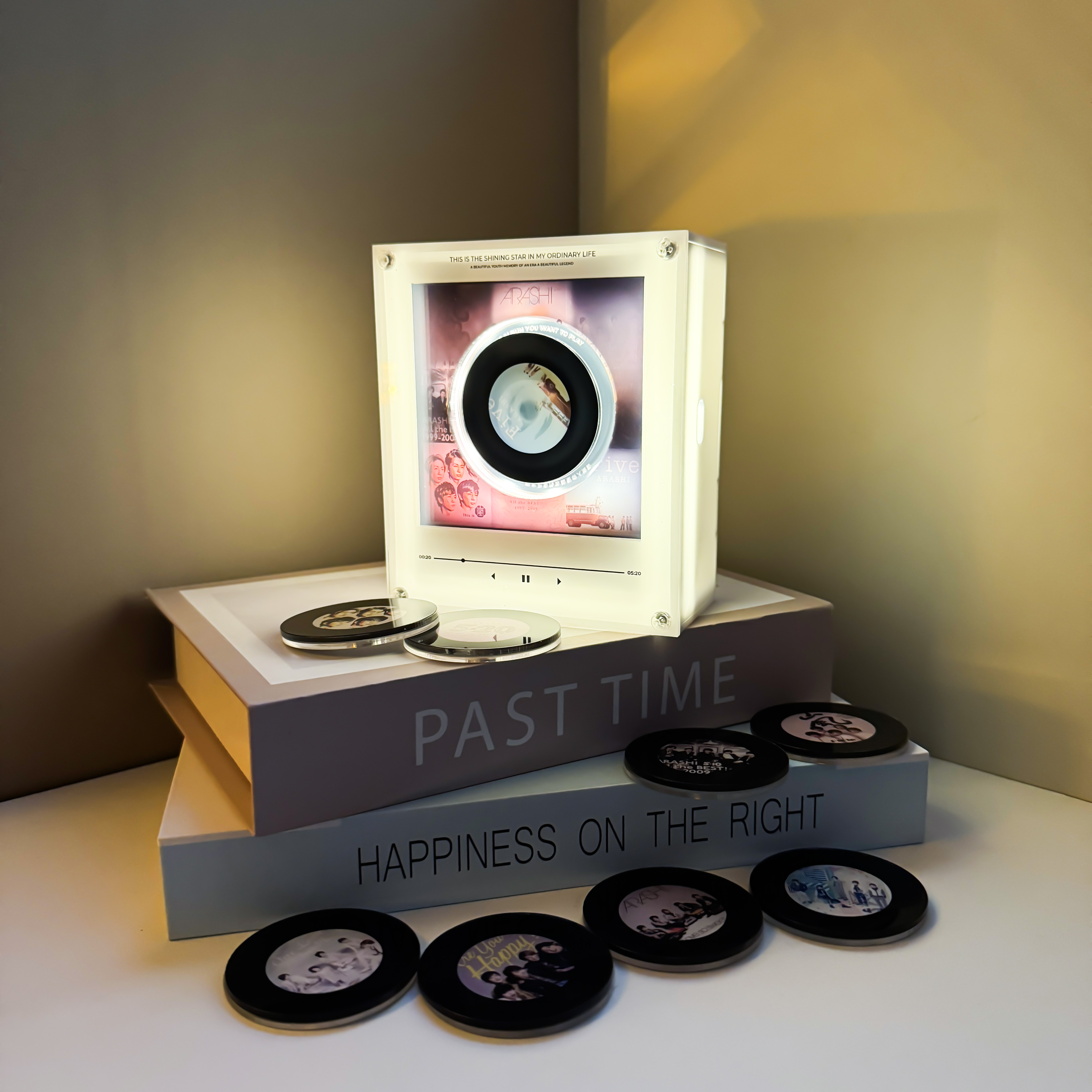 NFC 回転ディスク ナイトライト【嵐ARASHI】