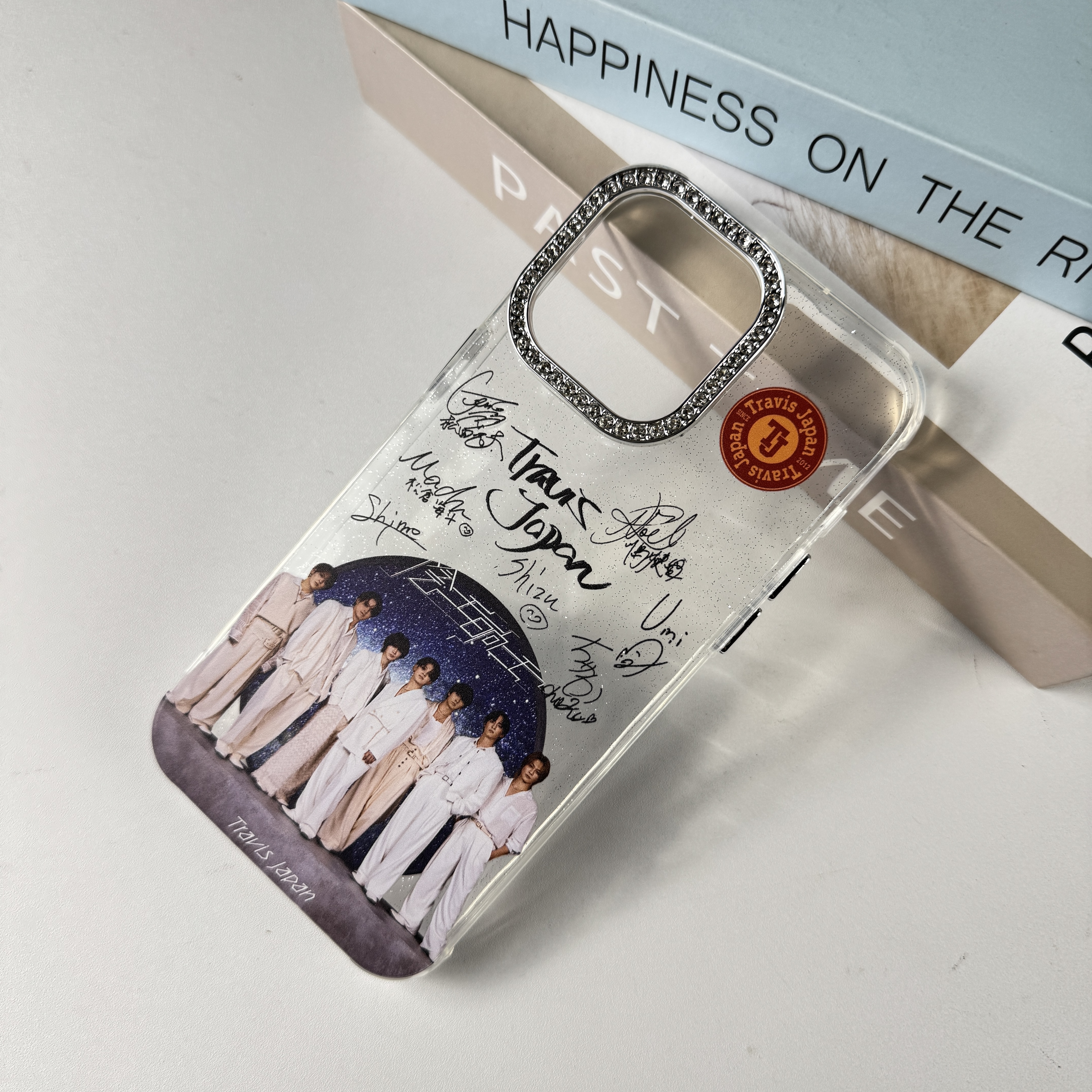 ダイヤモンドレーザーグラデーションスマートフォンケース【Travis Japan/陰ニモ日向ニモ】