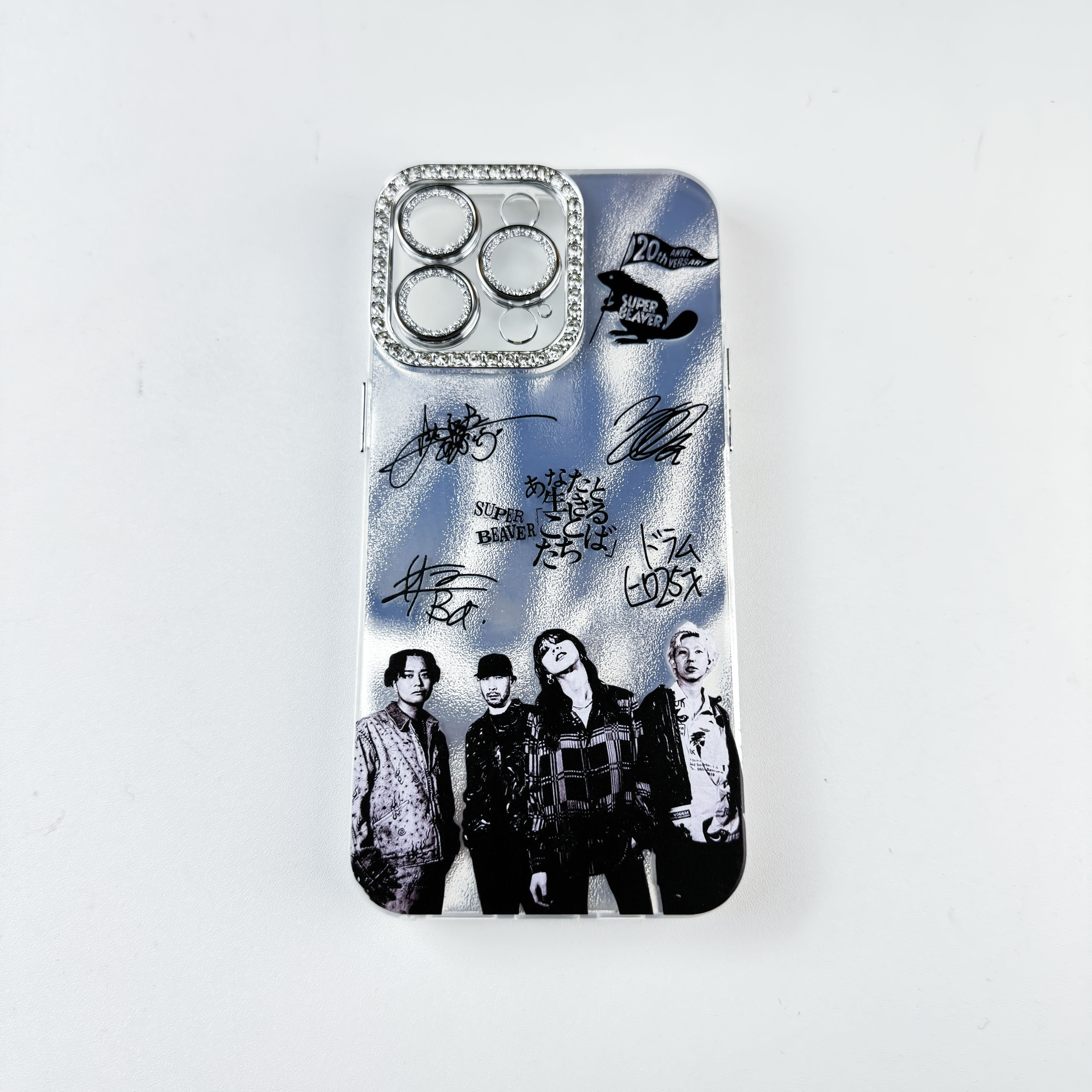 ダイヤモンドレーザーグラデーションスマートフォンケース【SUPER BEAVER/Acoustic Album 1】