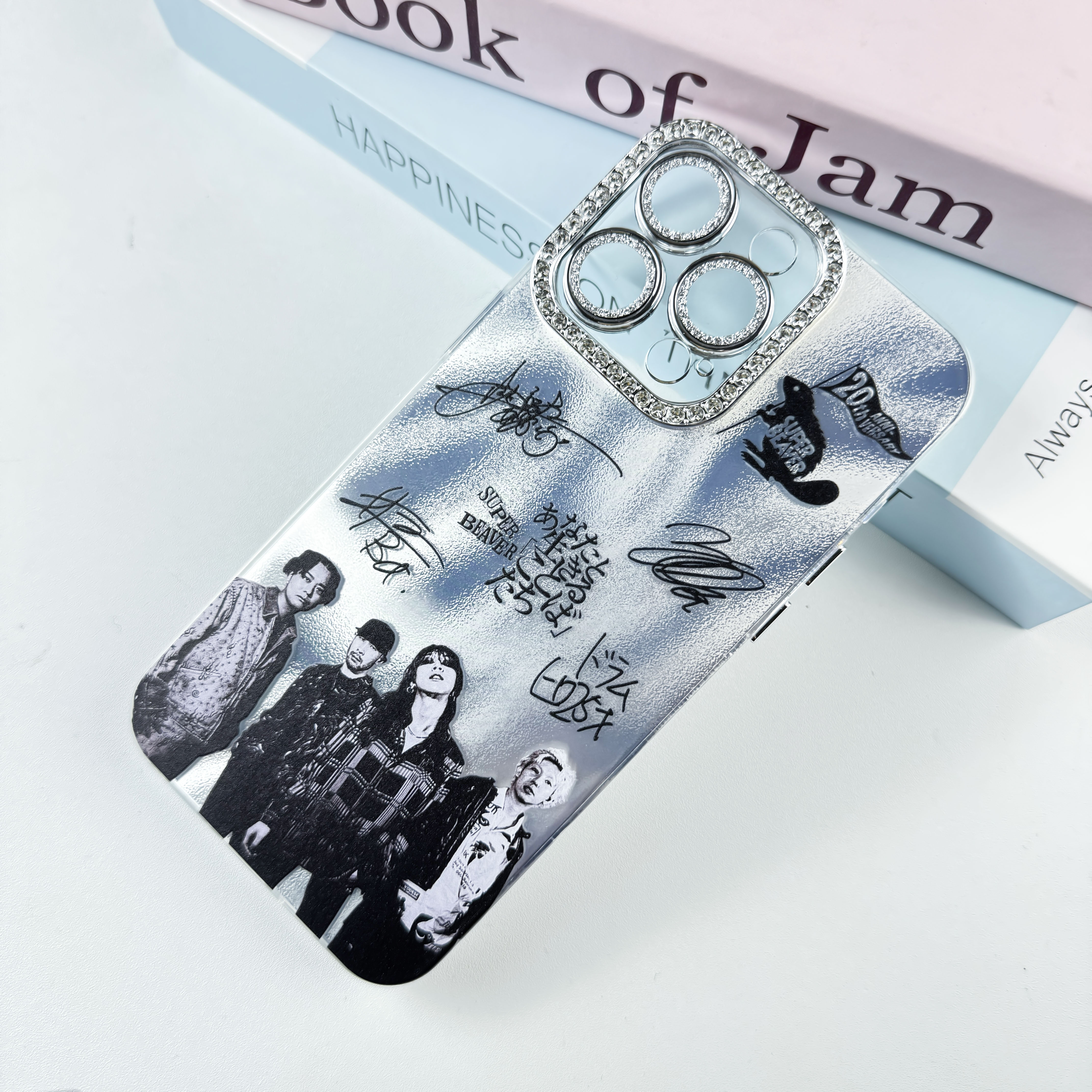 ダイヤモンドレーザーグラデーションスマートフォンケース【SUPER BEAVER/Acoustic Album 1】