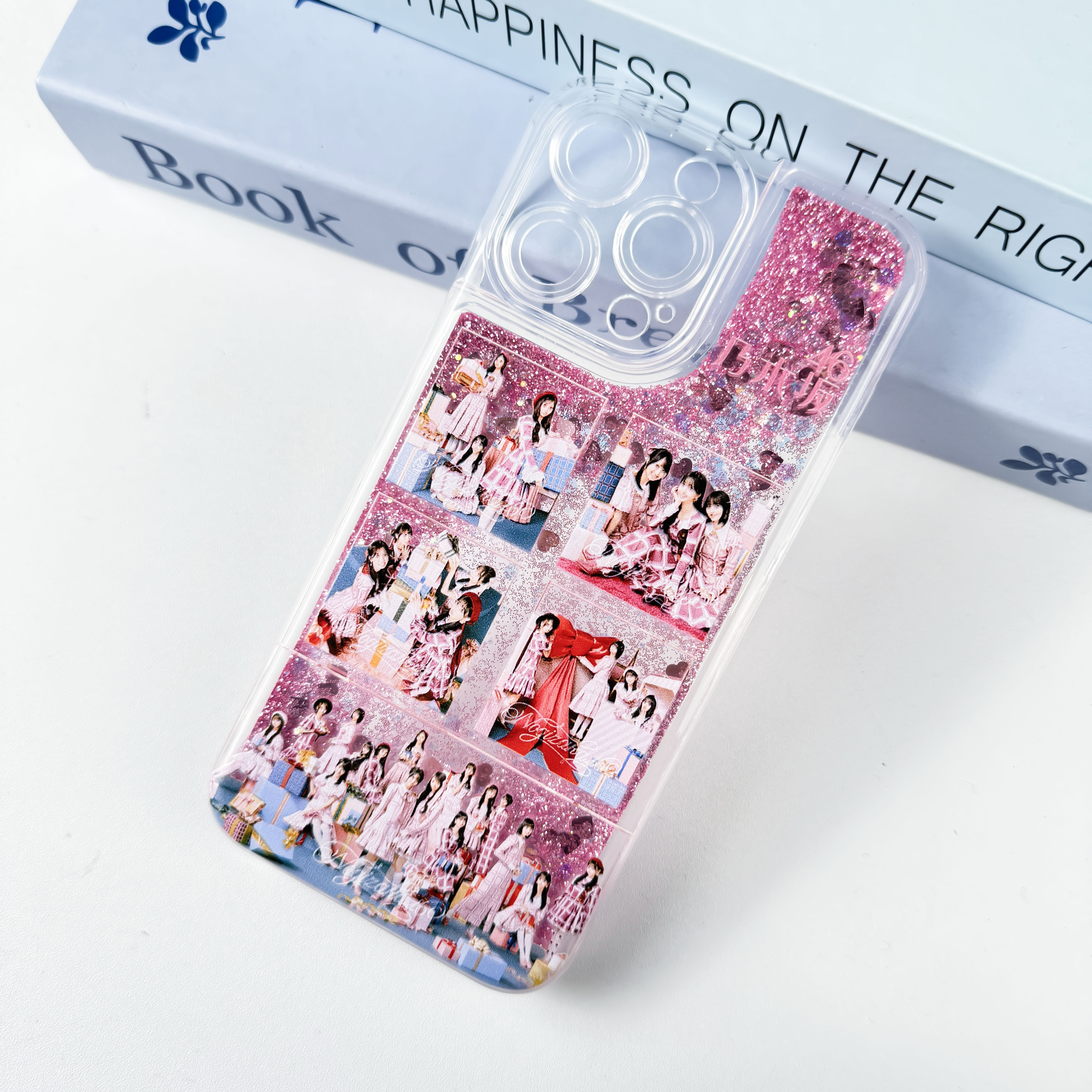キラキラ流砂スマホケース【乃木坂46/ビリヤニ】