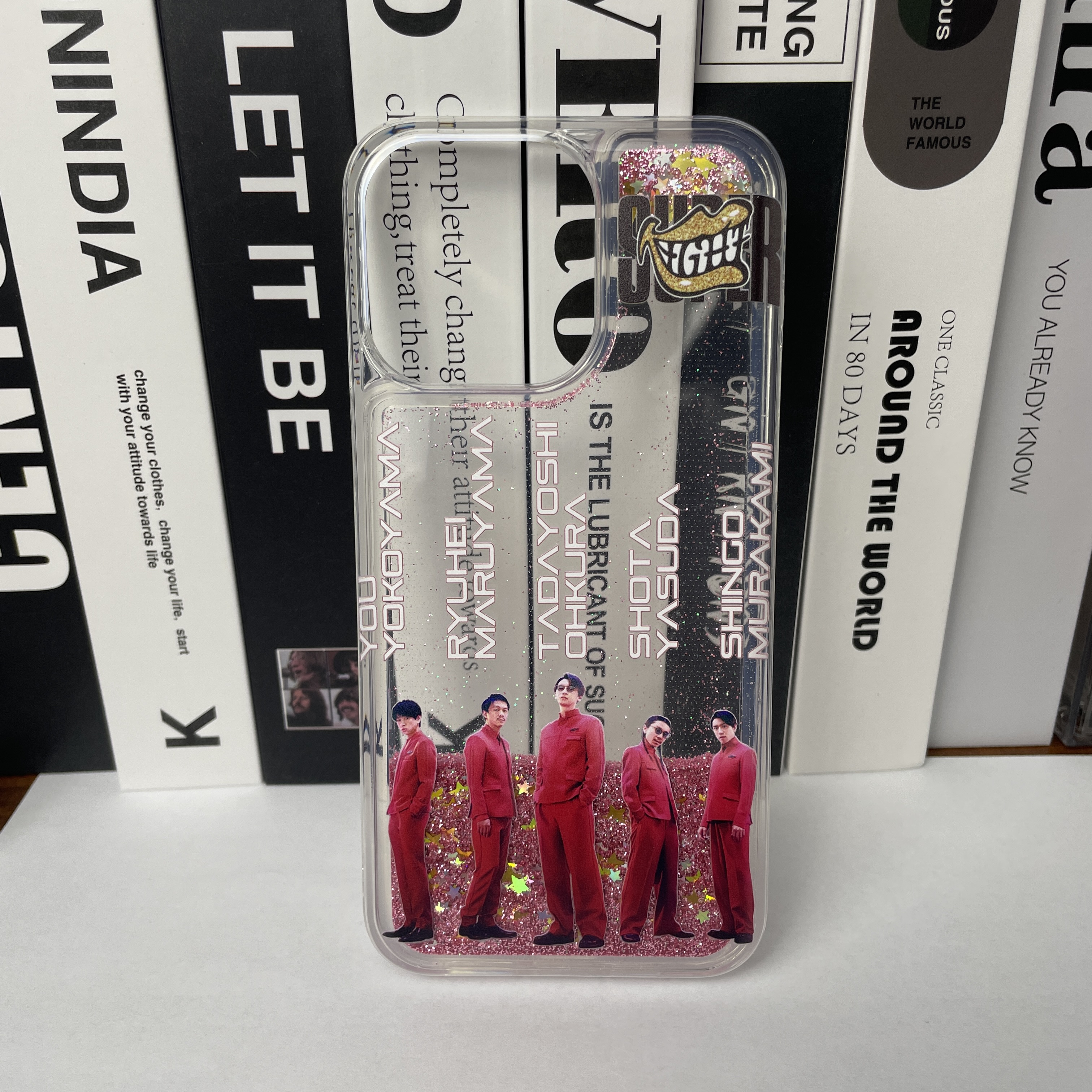 キラキラ流砂スマホケース【SUPER EIGHT/INFINITY RECORDS】