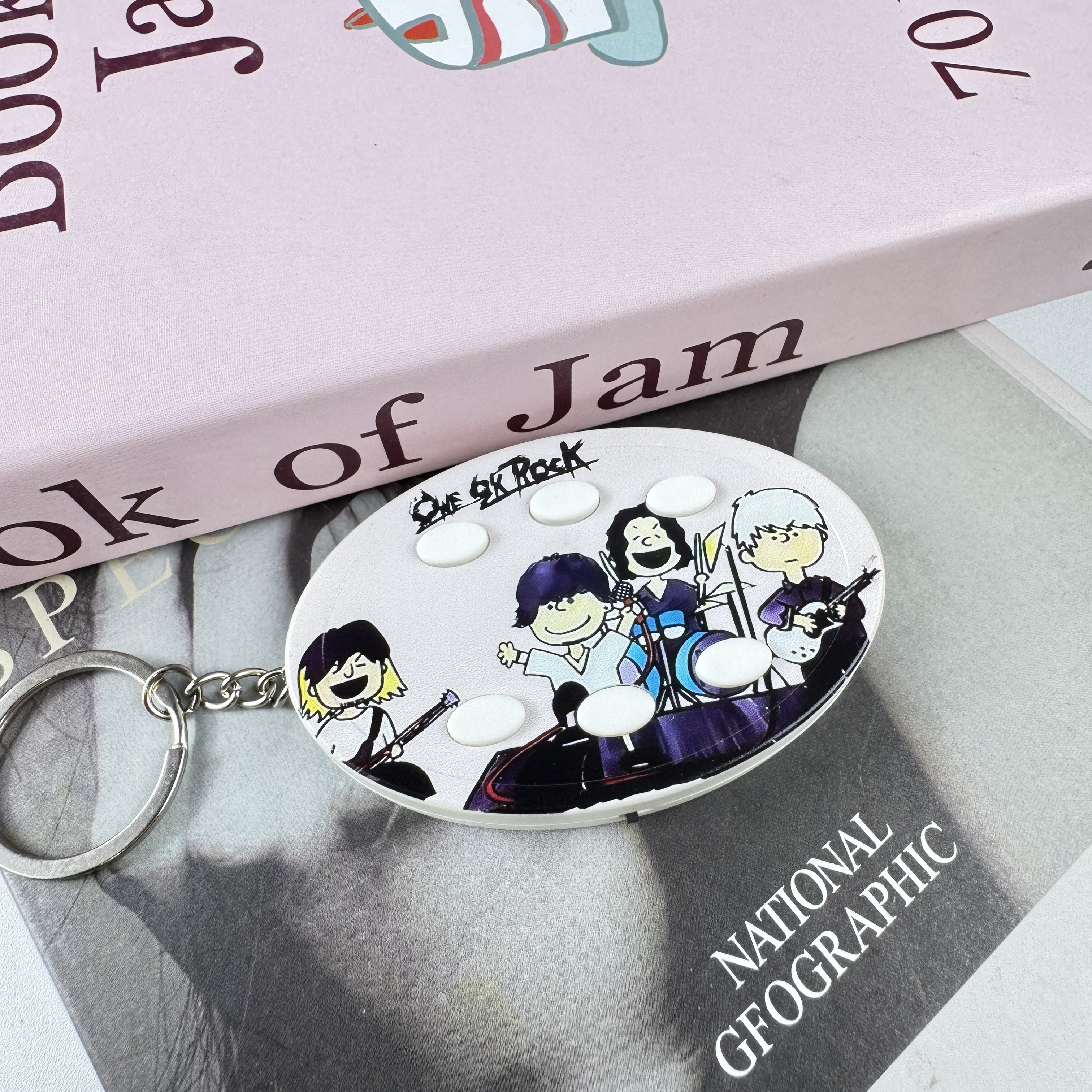 プッシュ音キーホルダー 【ONE OK ROCK】-YITOTO™推し活がもっと楽しくなる