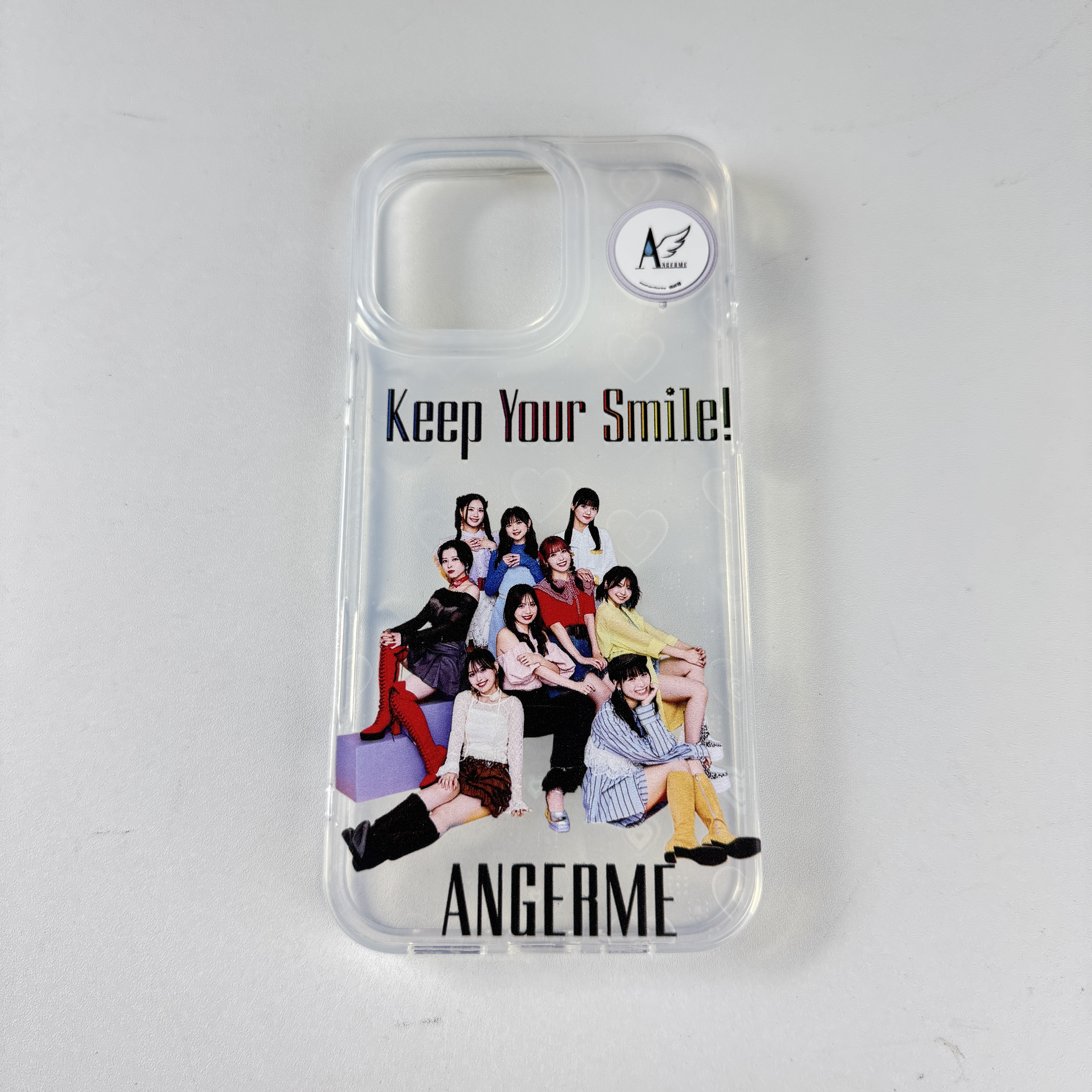 ハートレーザーグラデーションスマートフォンケース【ANGERMEアンジュルム】