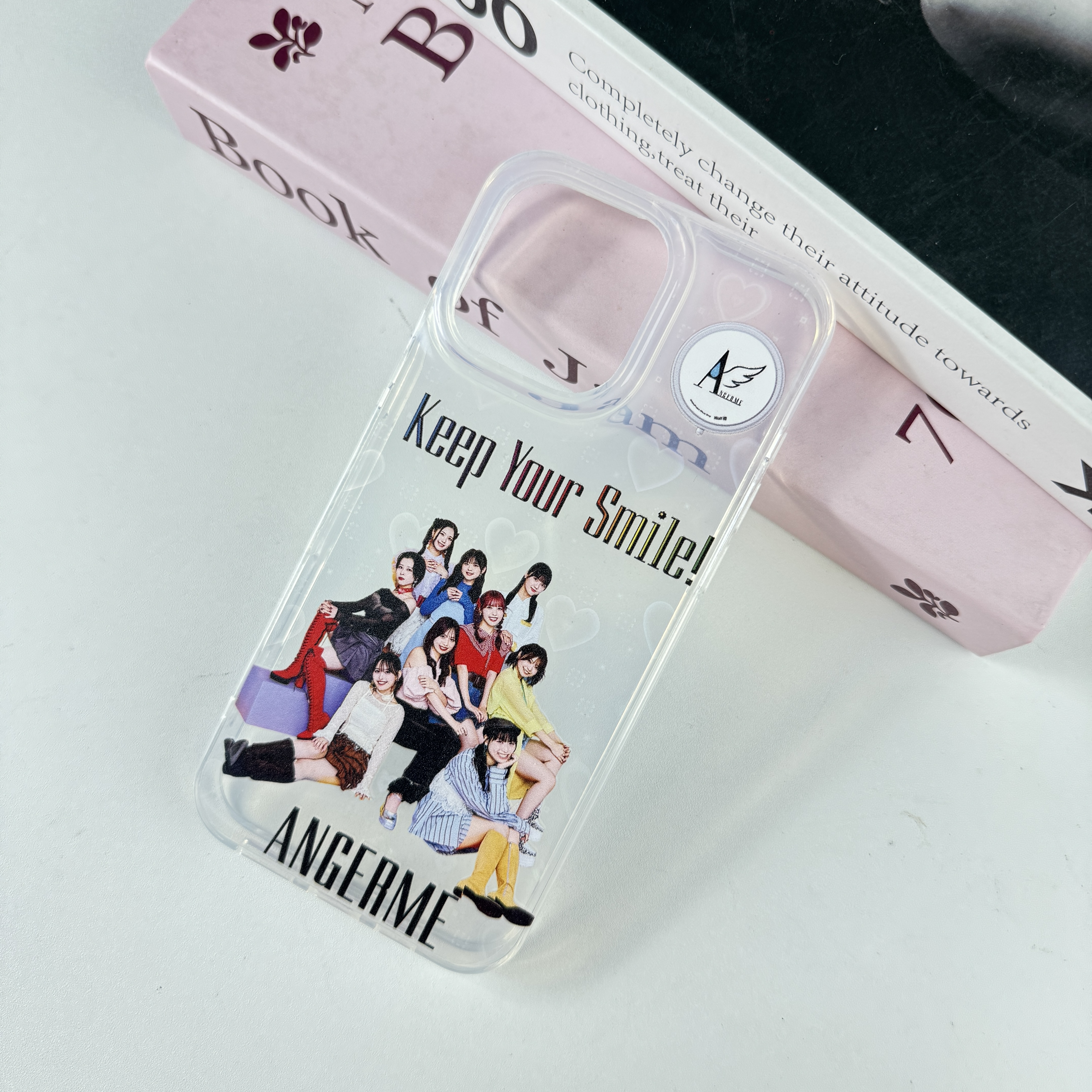 ハートレーザーグラデーションスマートフォンケース【ANGERMEアンジュルム】