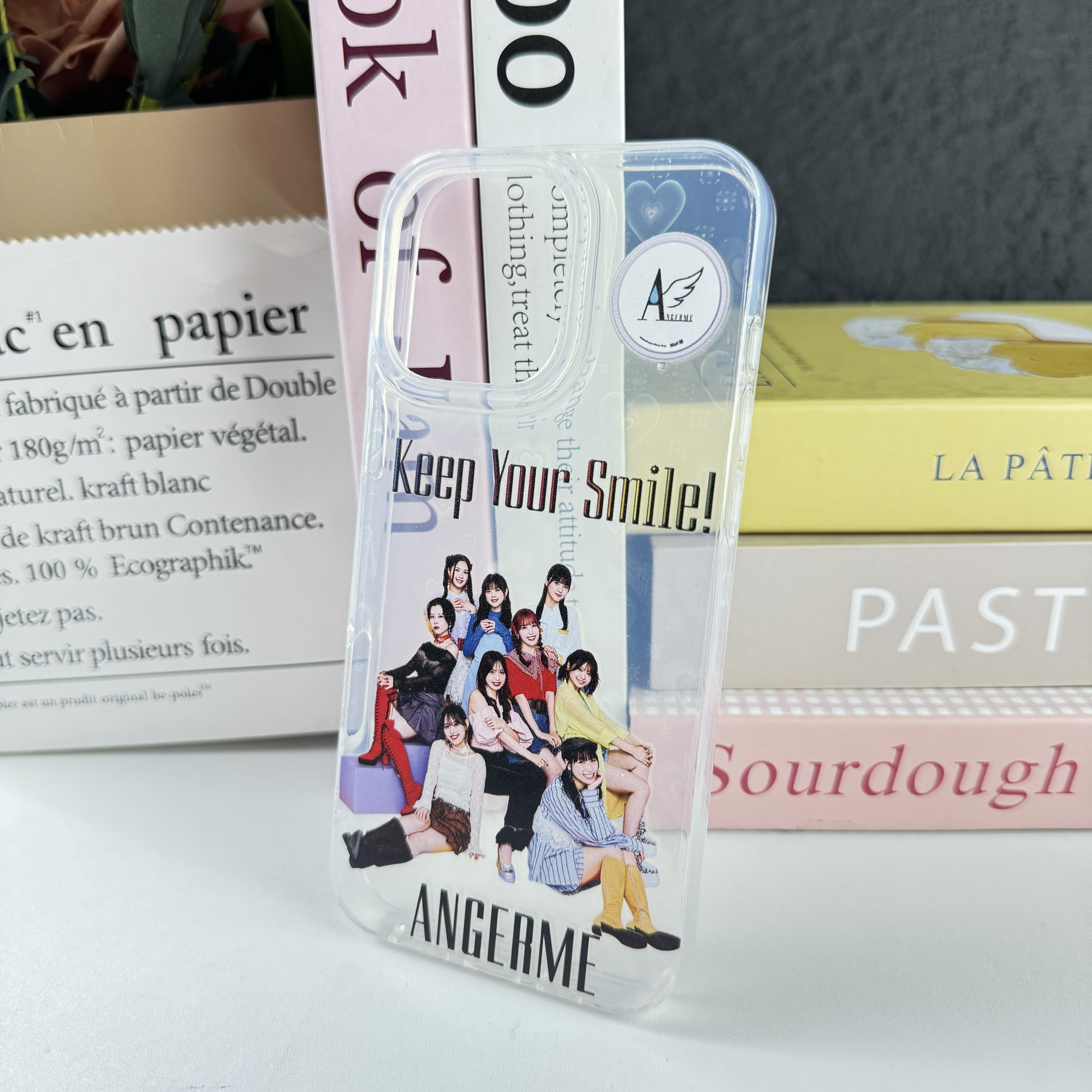 ハートレーザーグラデーションスマートフォンケース【ANGERMEアンジュルム】