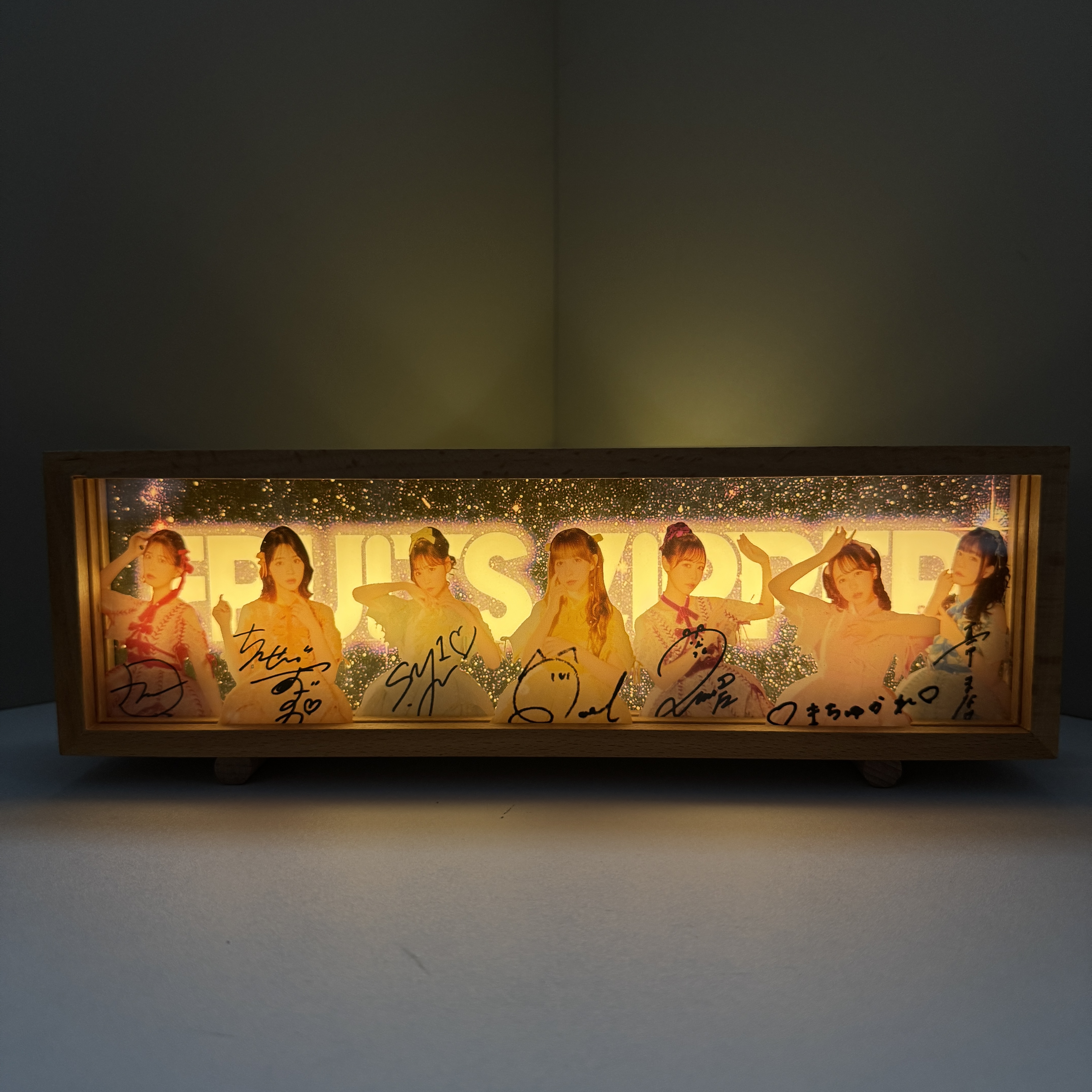 3Dナイトライト【FRUITS ZIPPER】