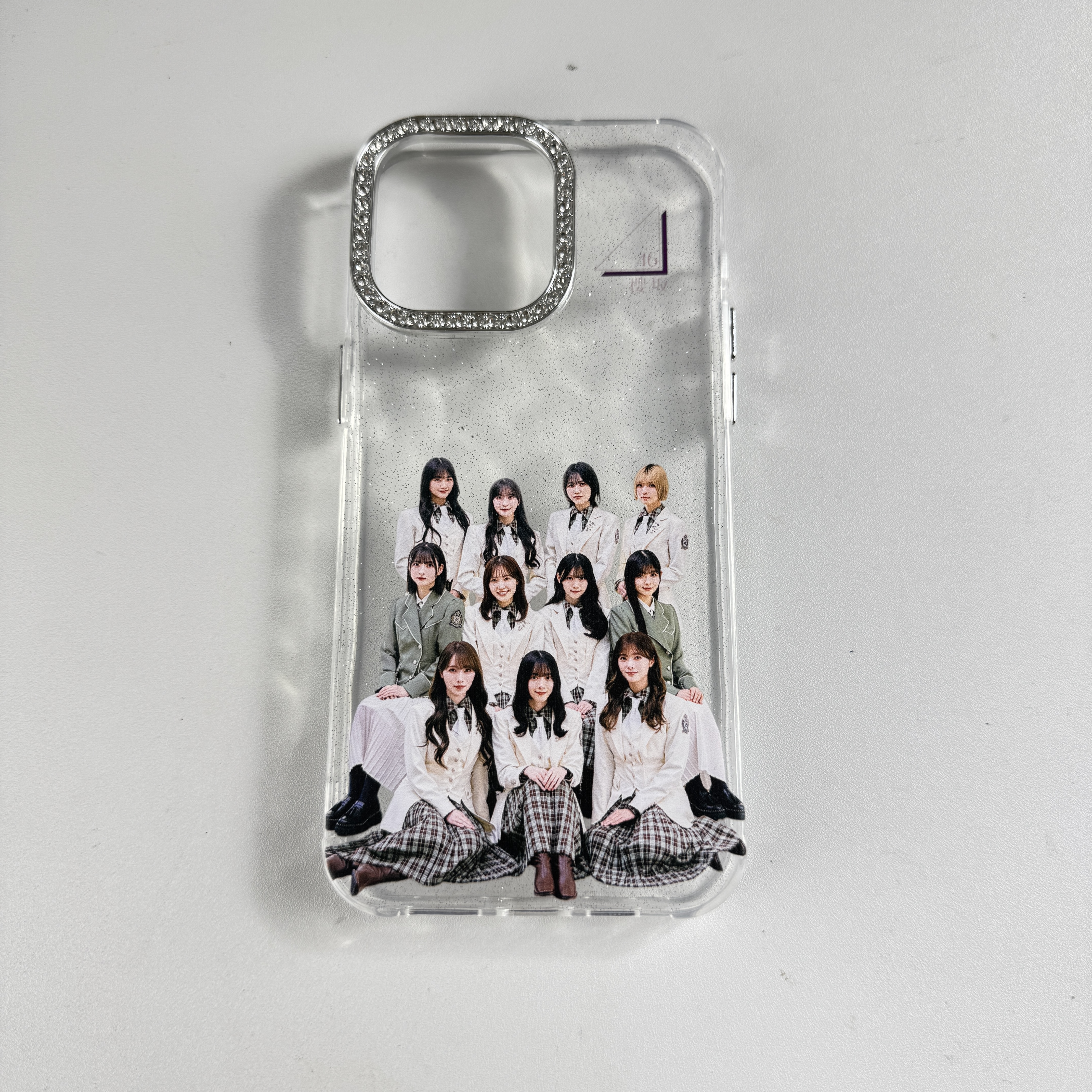 ダイヤモンドレーザーグラデーションスマートフォンケース【櫻坂46/Lonesome rabbit】