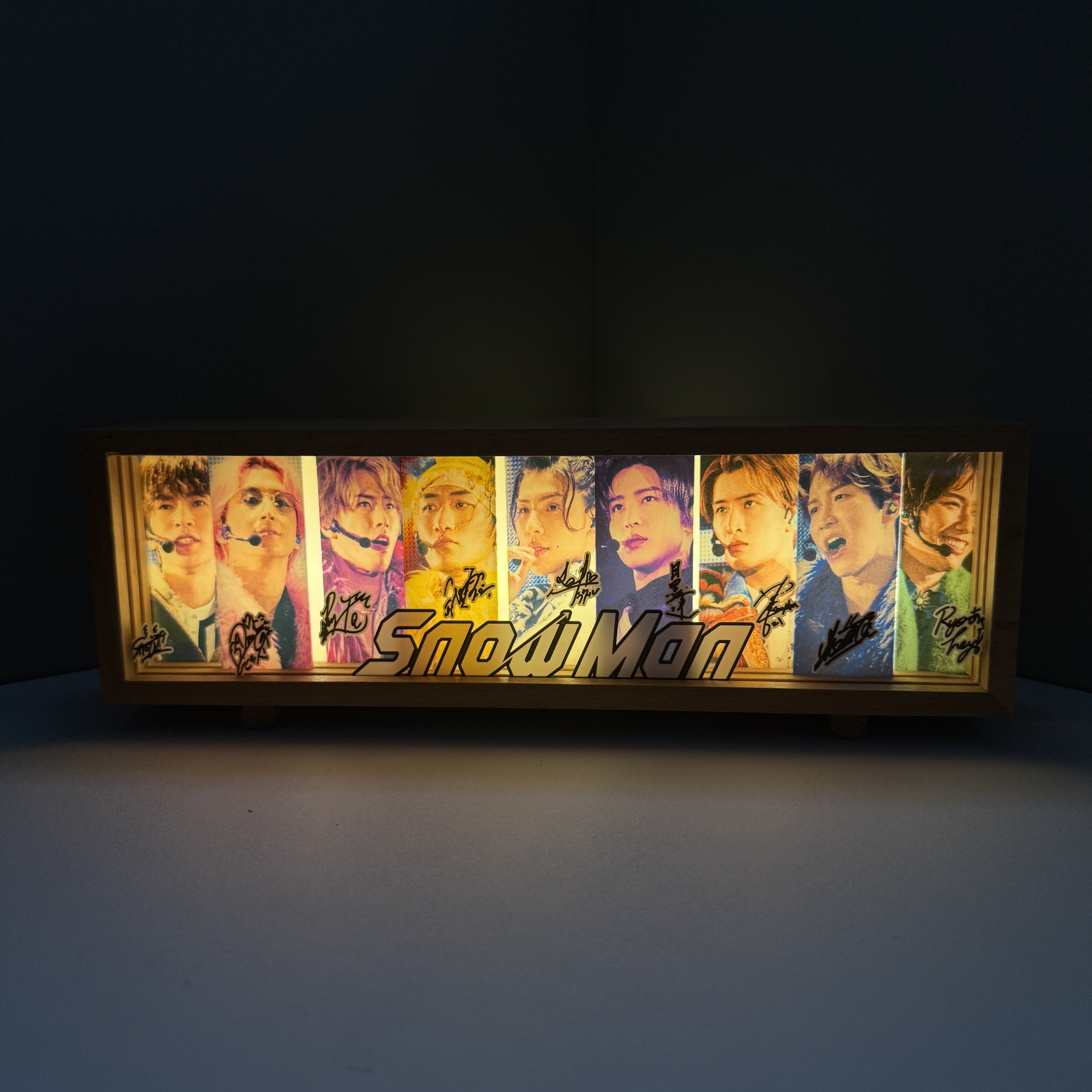 3Dナイトライト【SNOWMAN】-B